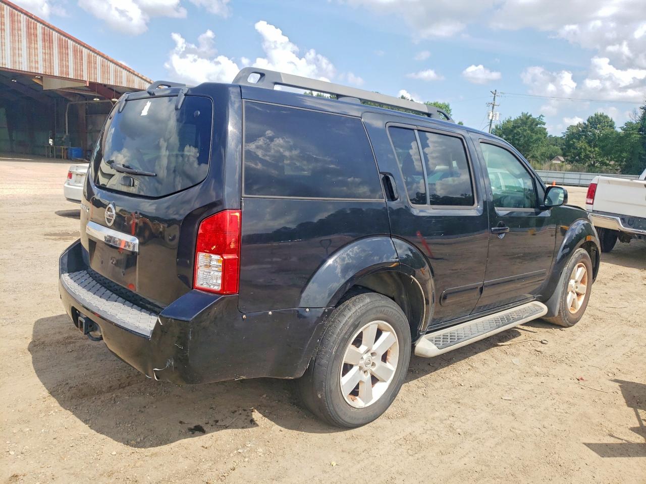 2012 Nissan Pathfinder S Black vin: 5N1AR1NN2CC610291
