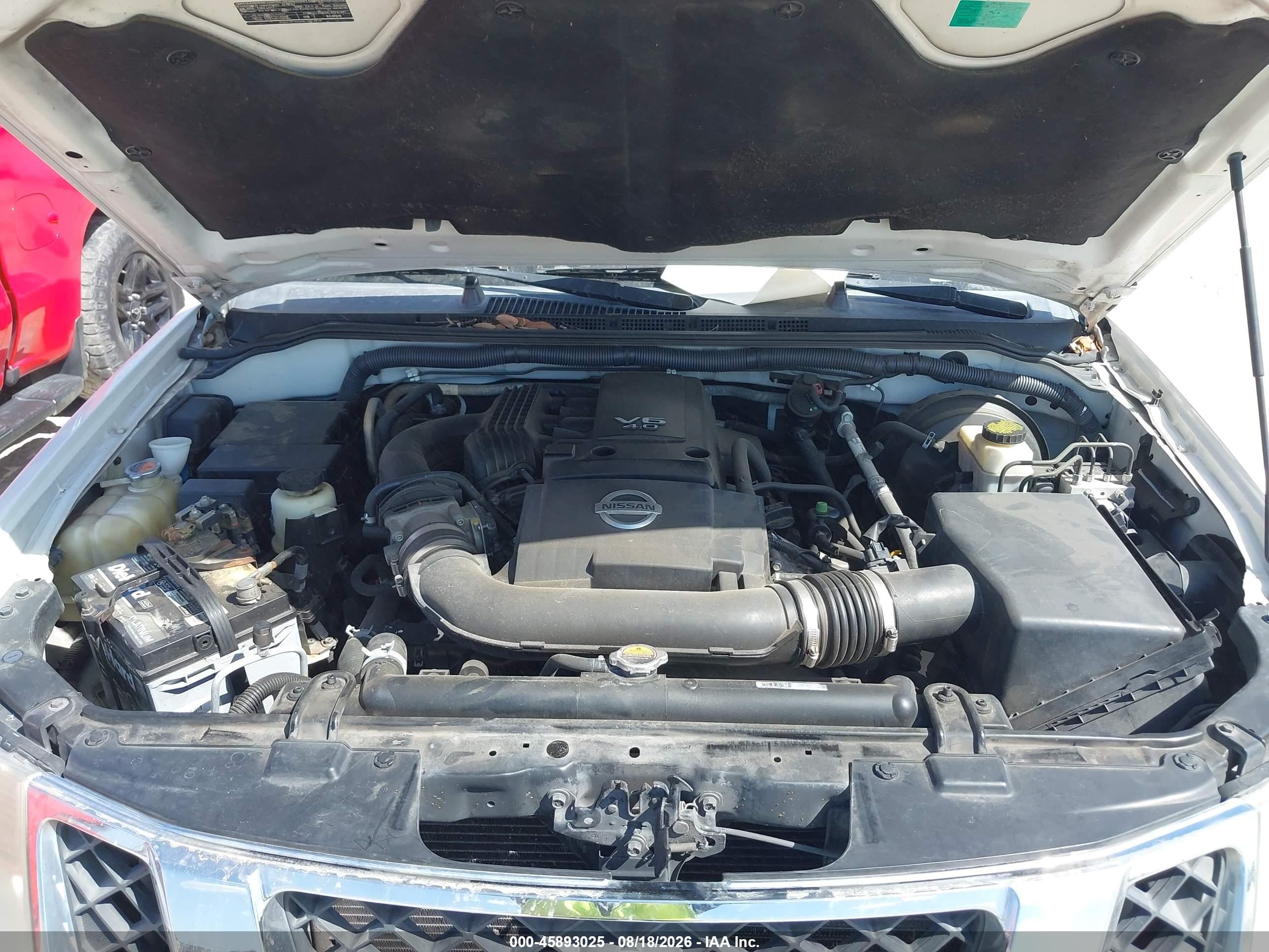 2012 Nissan Pathfinder Le White vin: 5N1AR1NN2CC626782