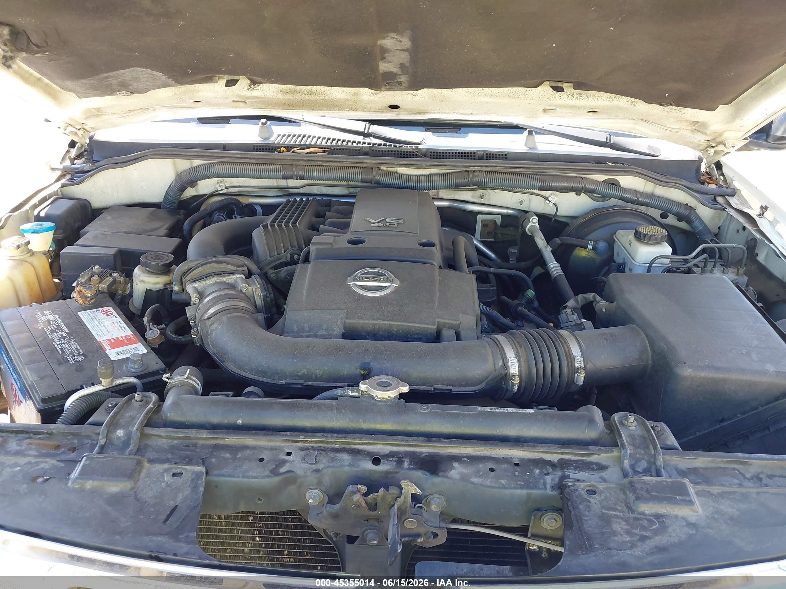 2010 Nissan Pathfinder S Fe+ White vin: 5N1AR1NN3AC601547