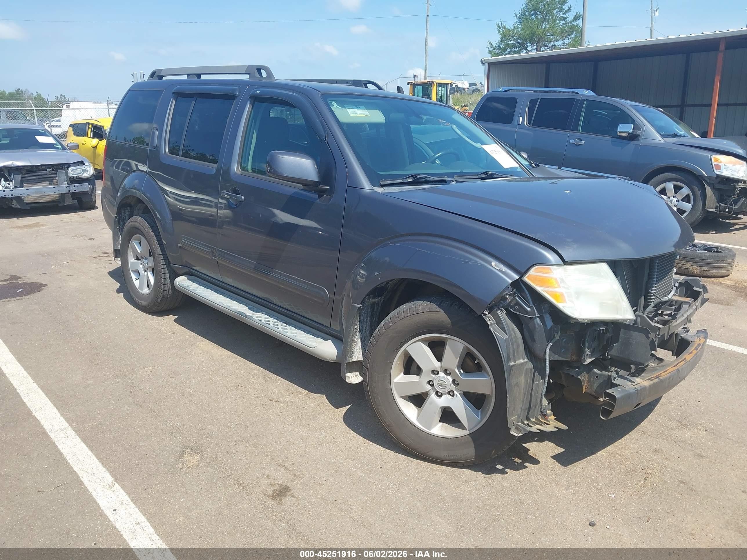 2010 Nissan Pathfinder Se Gray vin: 5N1AR1NN3AC603542