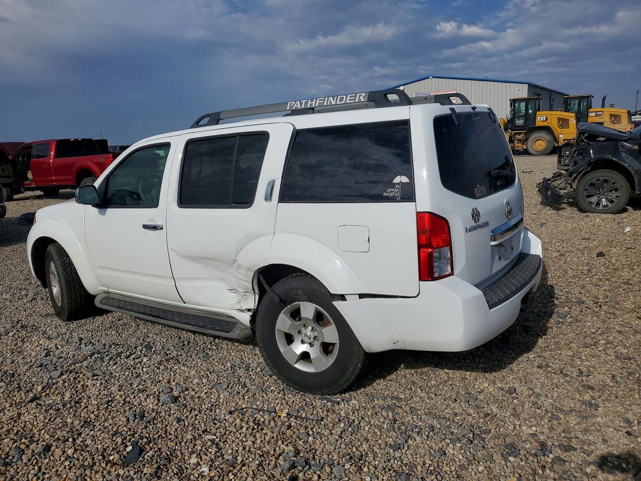 2010 Nissan Pathfinder S Fe+ White vin: 5N1AR1NN3AC621801