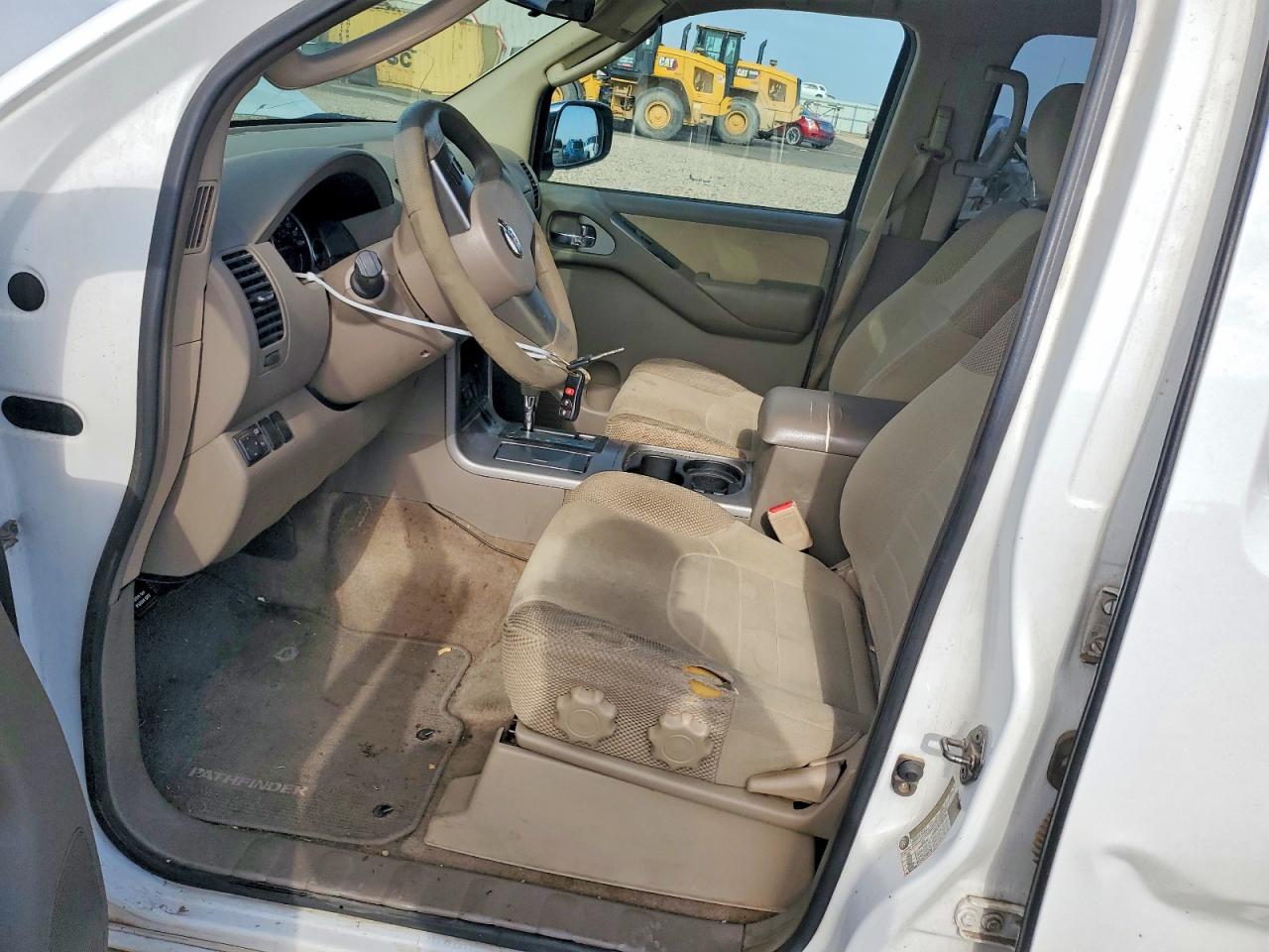 2010 Nissan Pathfinder S Fe+ White vin: 5N1AR1NN3AC621801