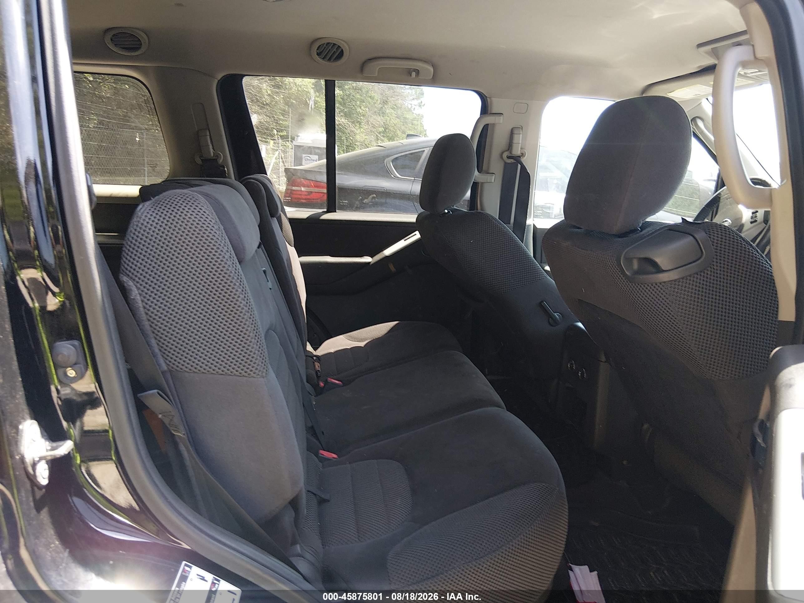 2010 Nissan Pathfinder Se Black vin: 5N1AR1NN3AC624133