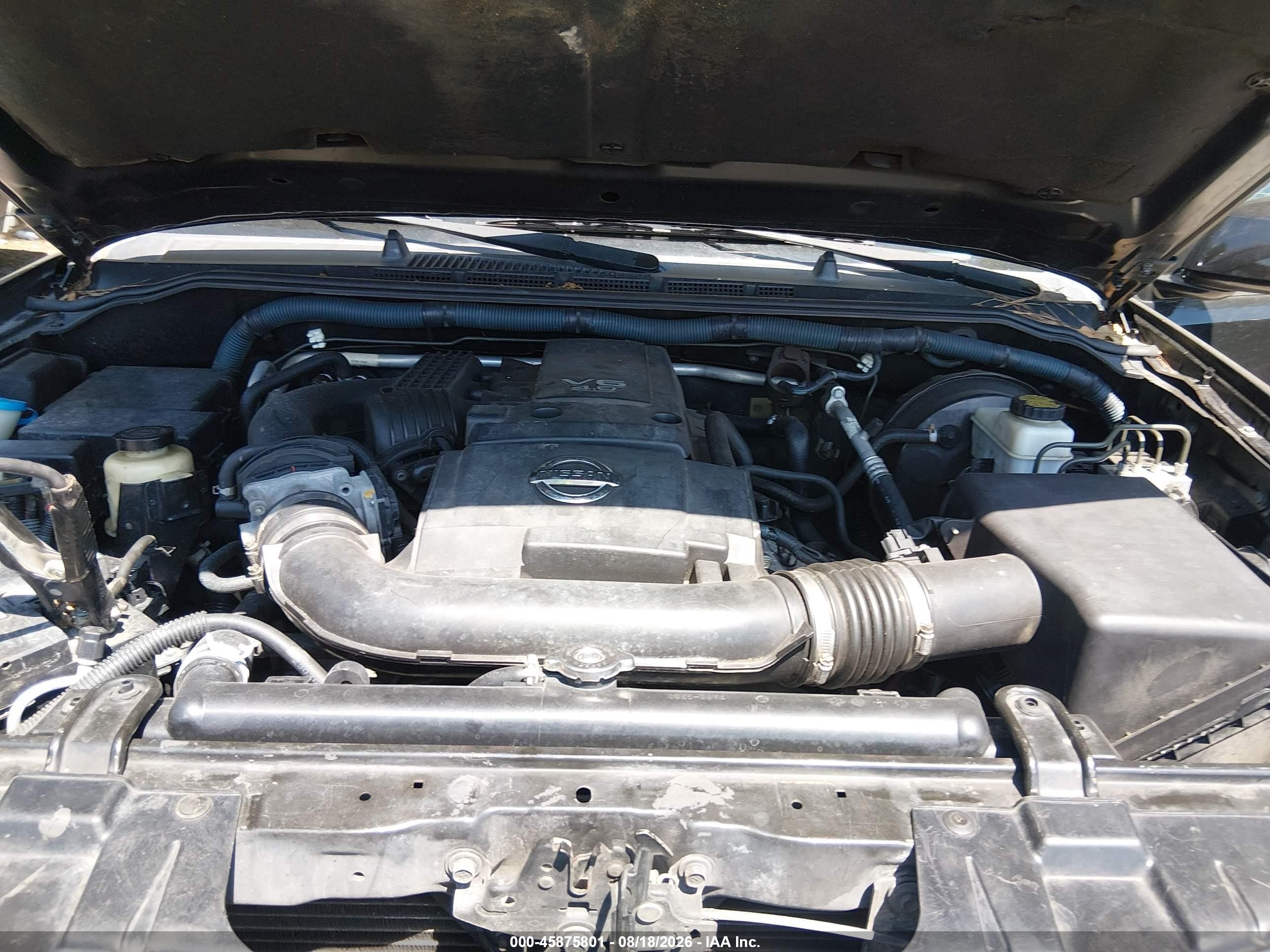 2010 Nissan Pathfinder Se Black vin: 5N1AR1NN3AC624133