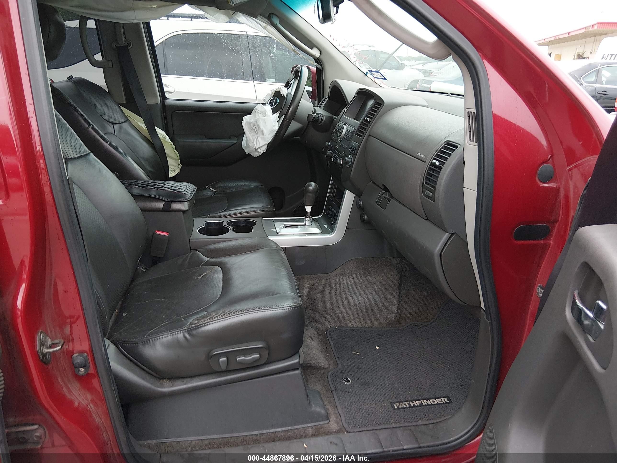 2011 Nissan Pathfinder Silver Red vin: 5N1AR1NN3BC610041