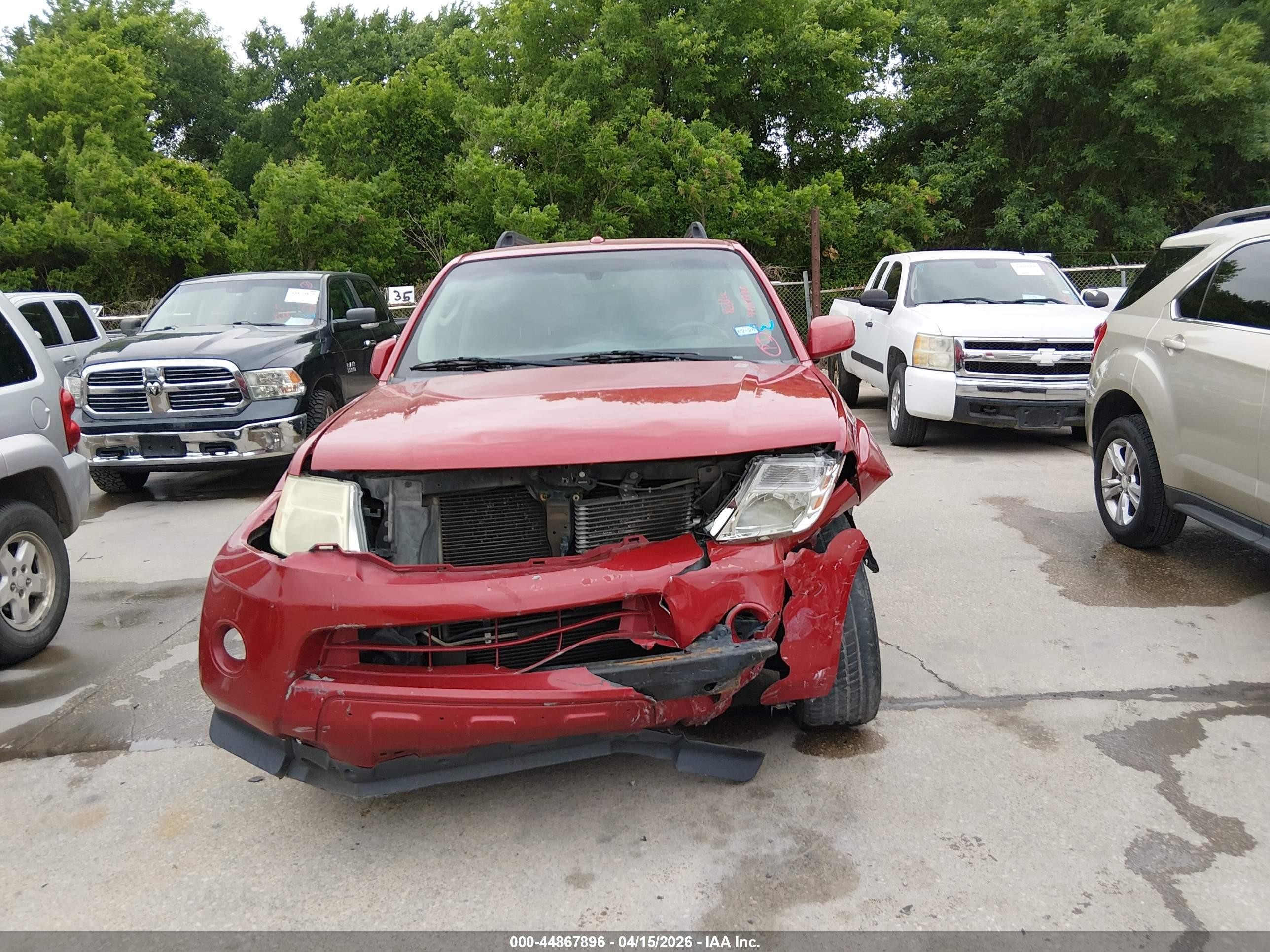 2011 Nissan Pathfinder Silver Red vin: 5N1AR1NN3BC610041