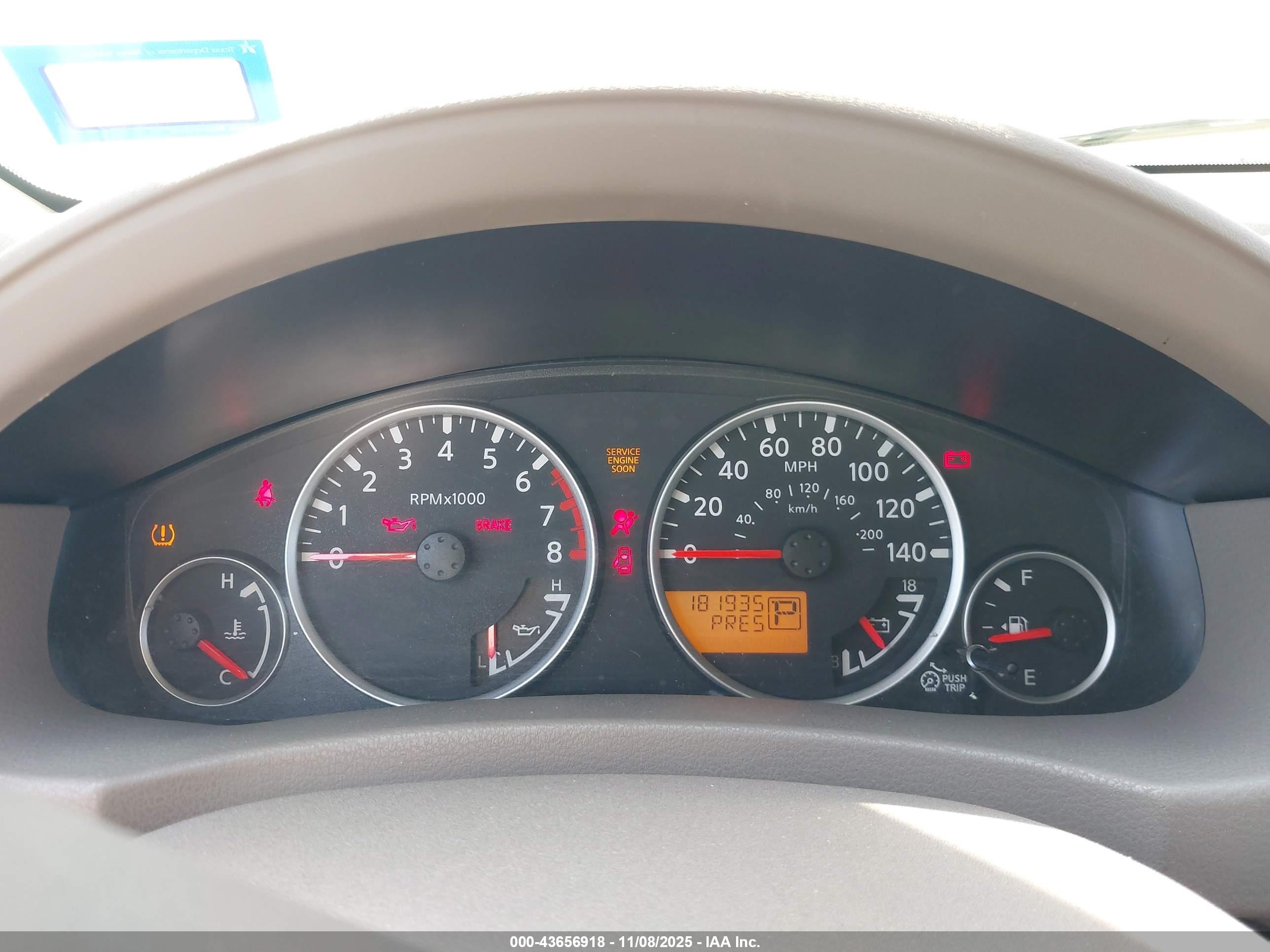 2011 Nissan Pathfinder Le White vin: 5N1AR1NN3BC614865