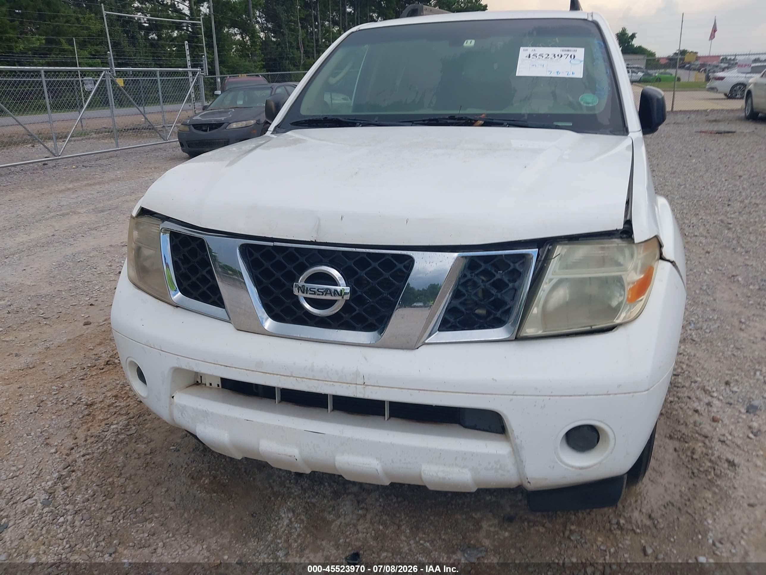 2011 Nissan Pathfinder S White vin: 5N1AR1NN3BC615661