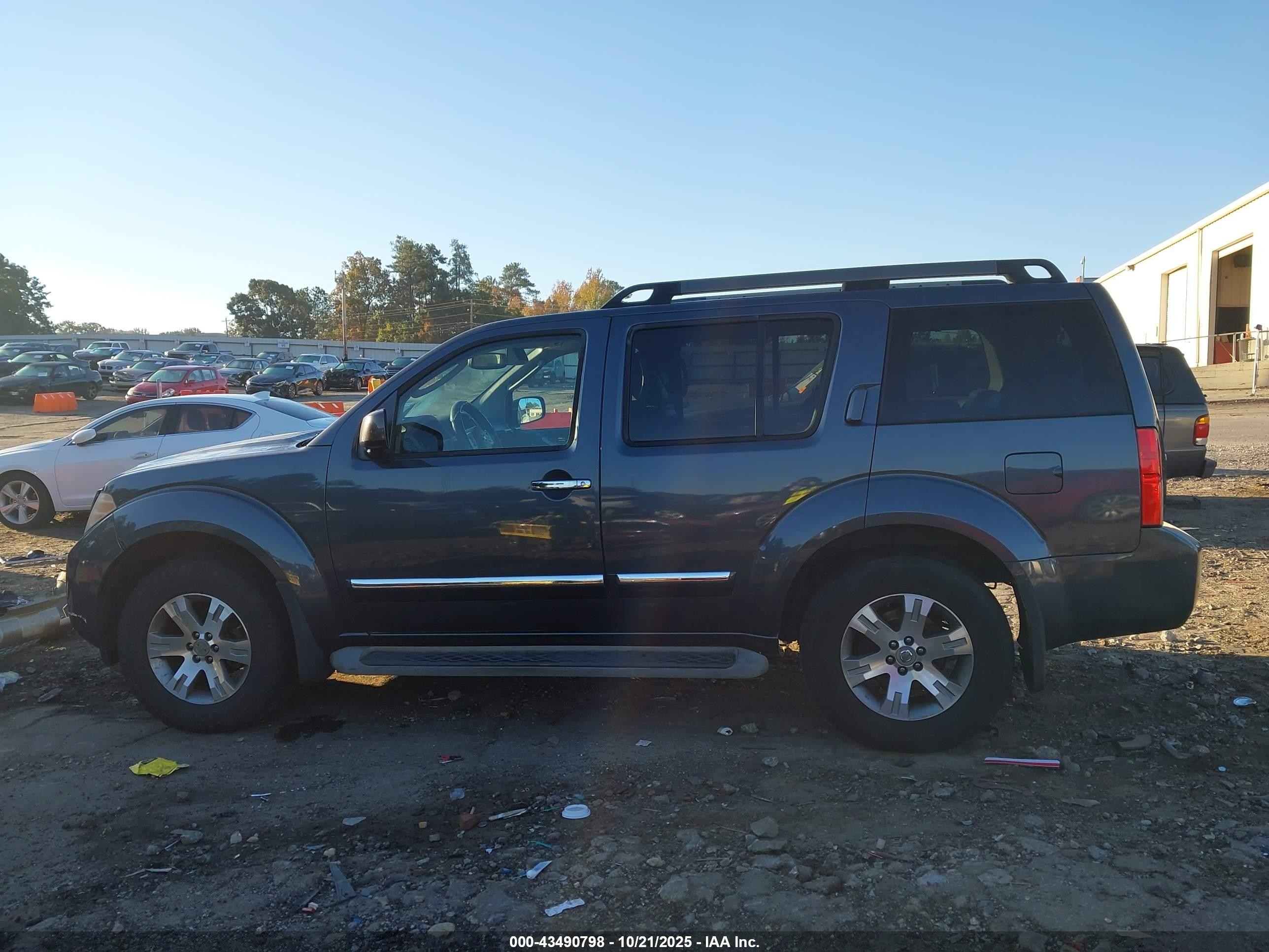 2012 Nissan Pathfinder Silver Blue vin: 5N1AR1NN3CC613412