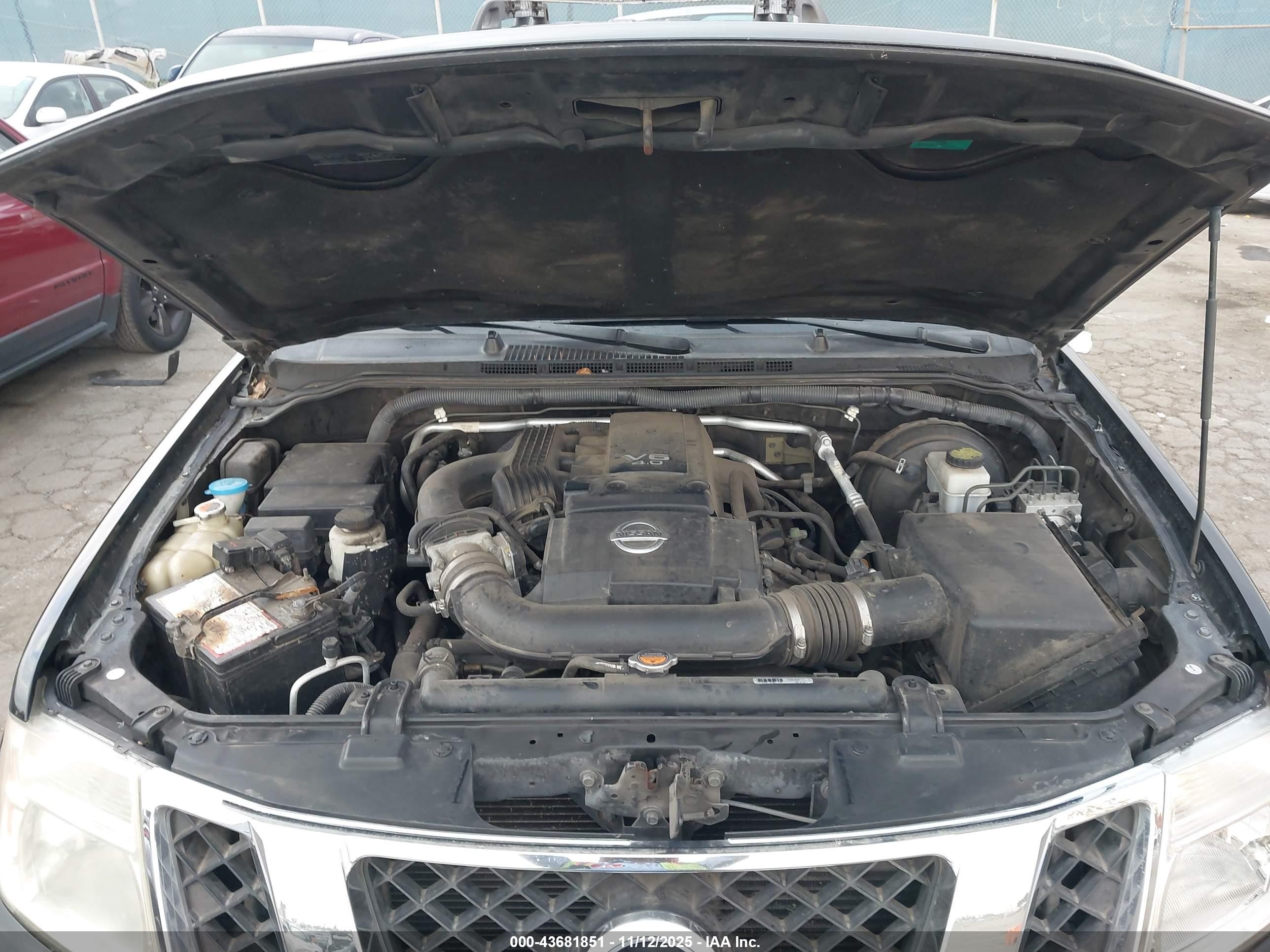 2012 Nissan Pathfinder S Черный vin: 5N1AR1NN3CC628055