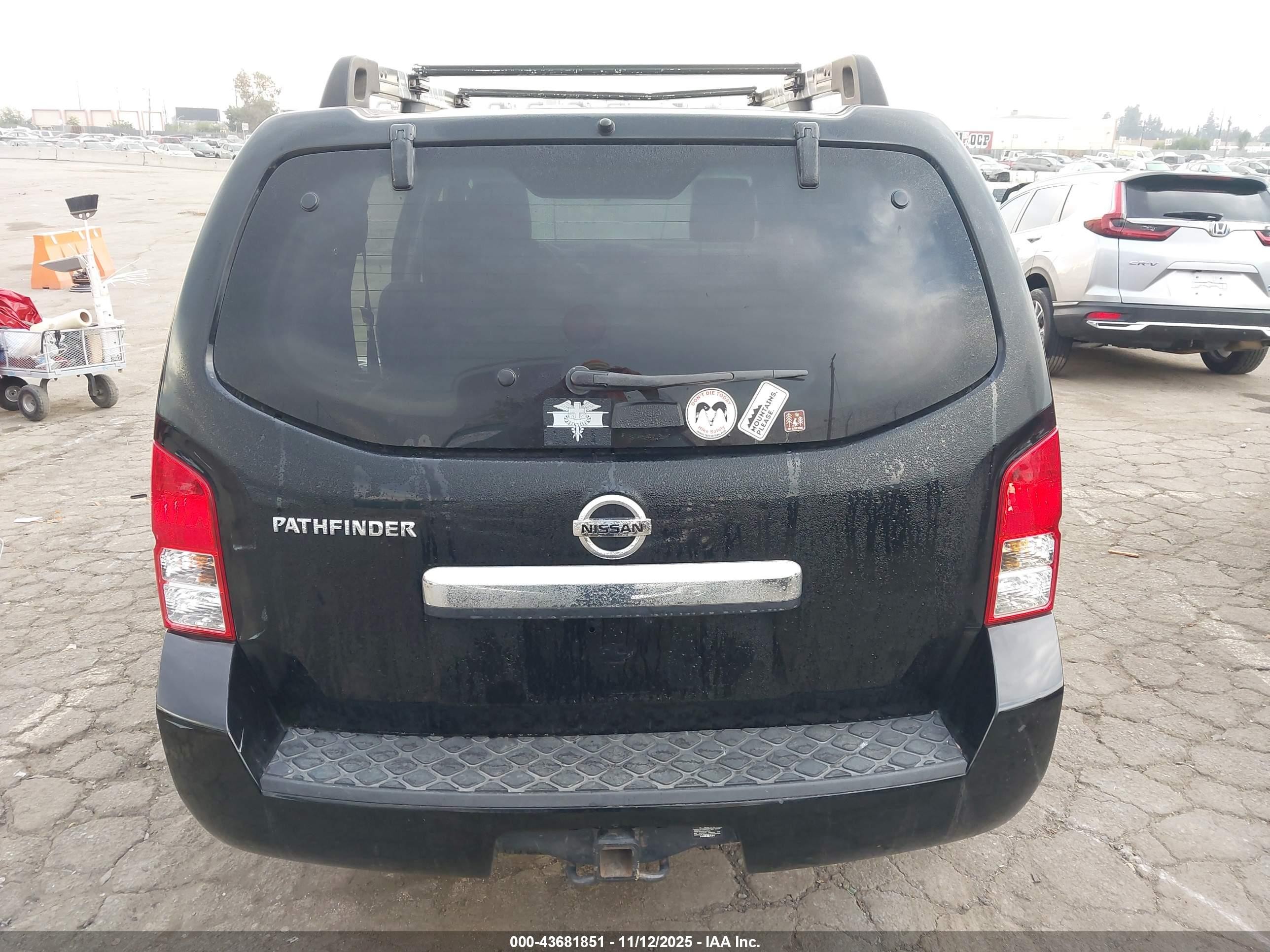2012 Nissan Pathfinder S Черный vin: 5N1AR1NN3CC628055