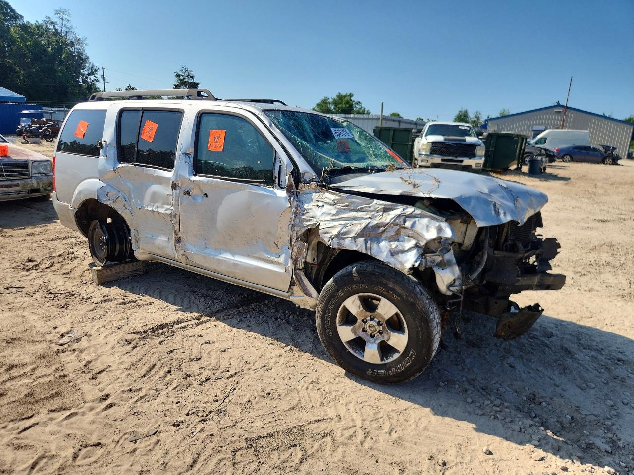 2012 Nissan Pathfinder S/le/se Silver vin: 5N1AR1NN3CC631439