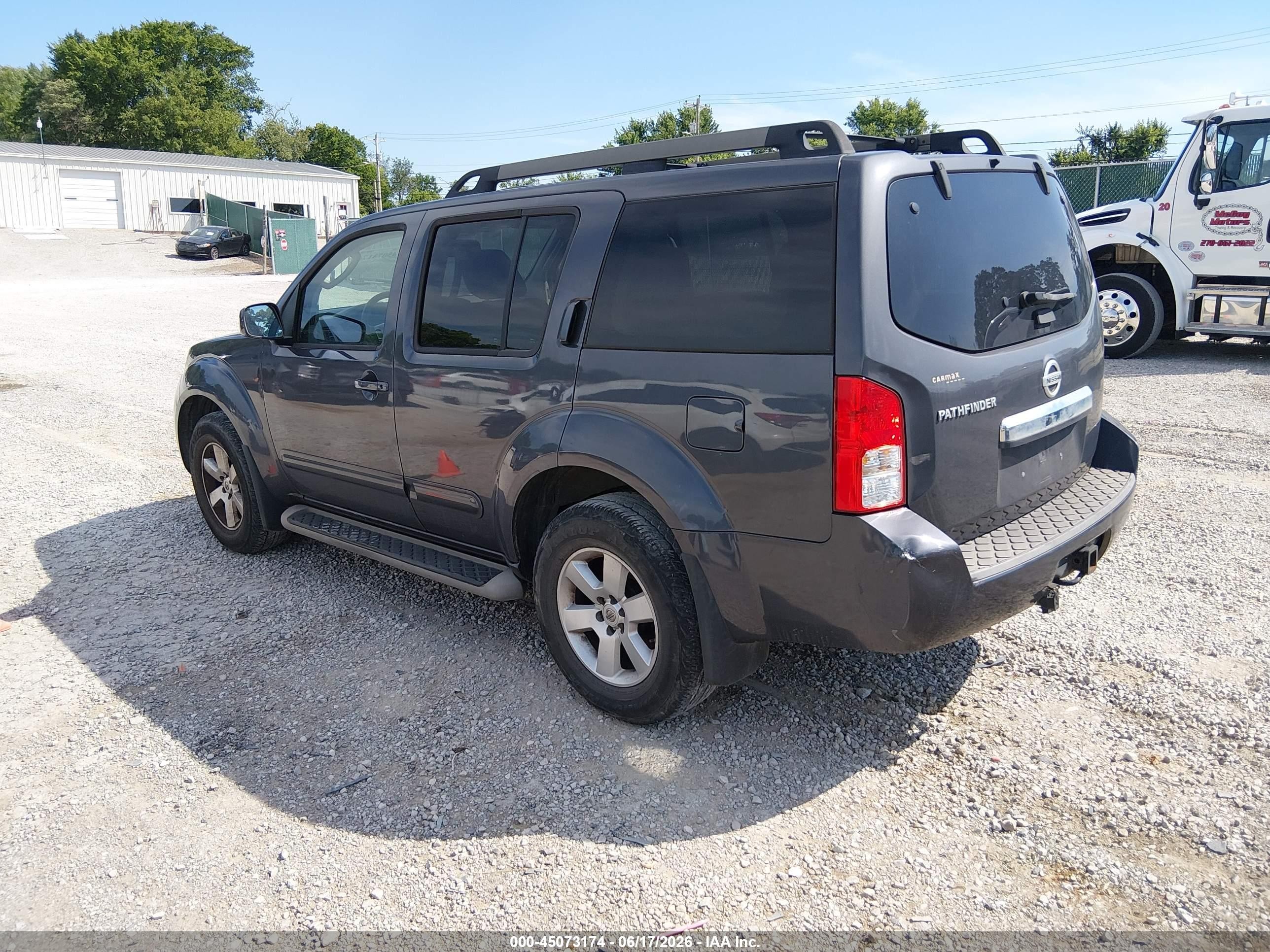 2012 Nissan Pathfinder Sv Gray vin: 5N1AR1NN3CC632039