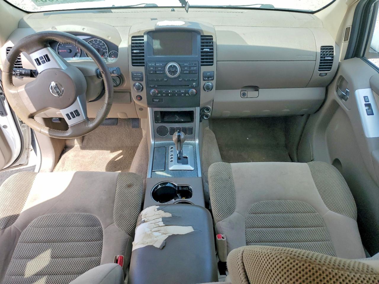 2012 Nissan Pathfinder S White vin: 5N1AR1NN3CC634115
