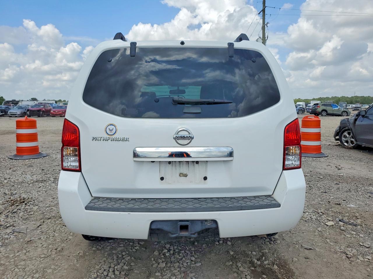 2012 Nissan Pathfinder S White vin: 5N1AR1NN3CC634115