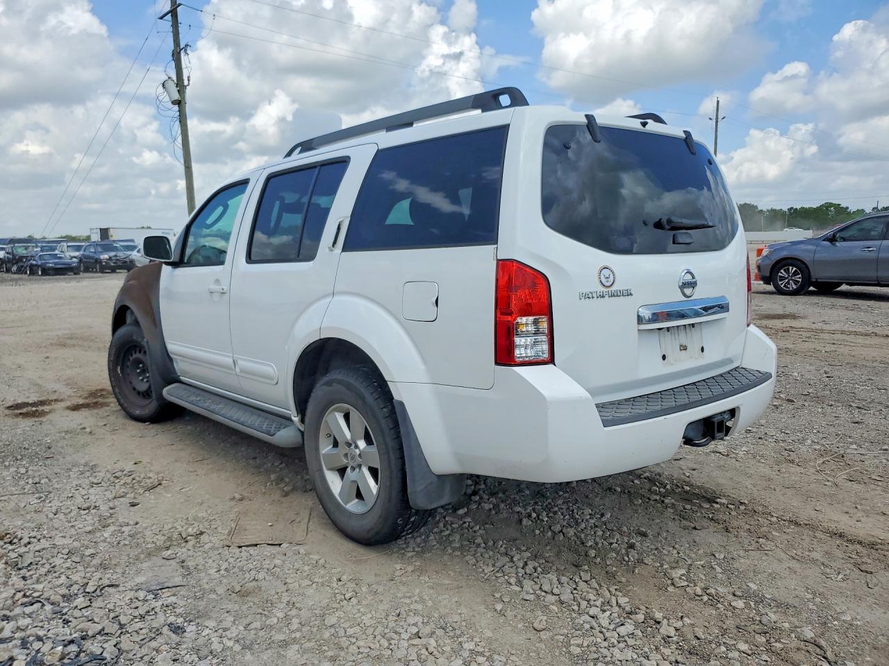 2012 Nissan Pathfinder S White vin: 5N1AR1NN3CC634115