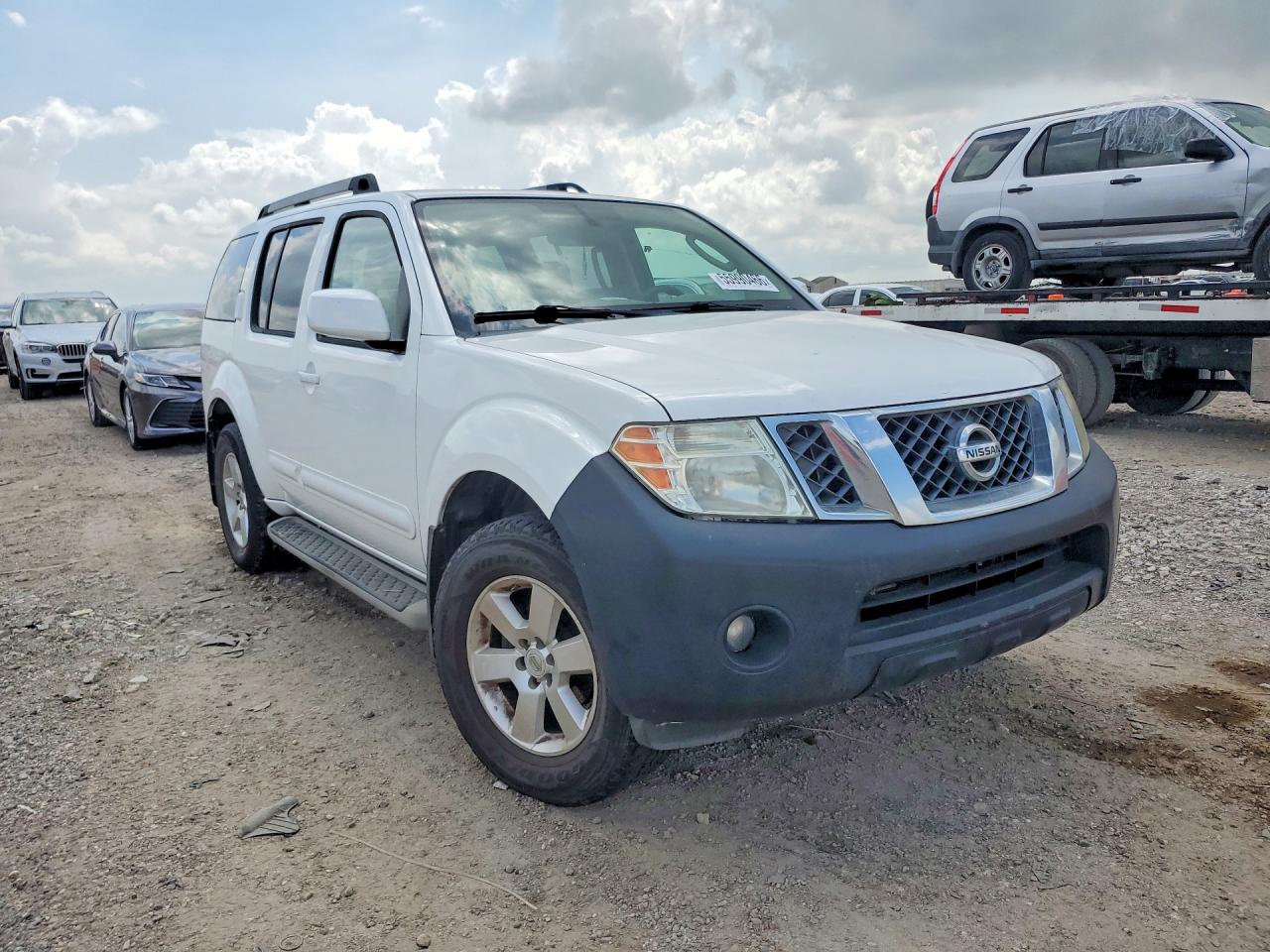 2012 Nissan Pathfinder S White vin: 5N1AR1NN3CC634115
