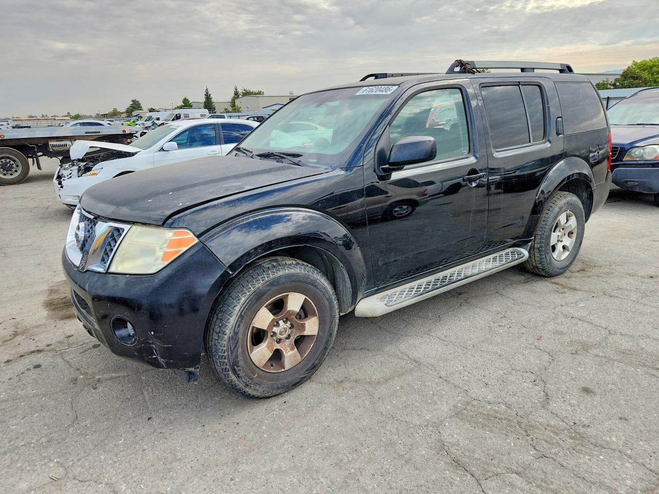 2010 Nissan Pathfinder S/le/se Черный vin: 5N1AR1NN4AC604862