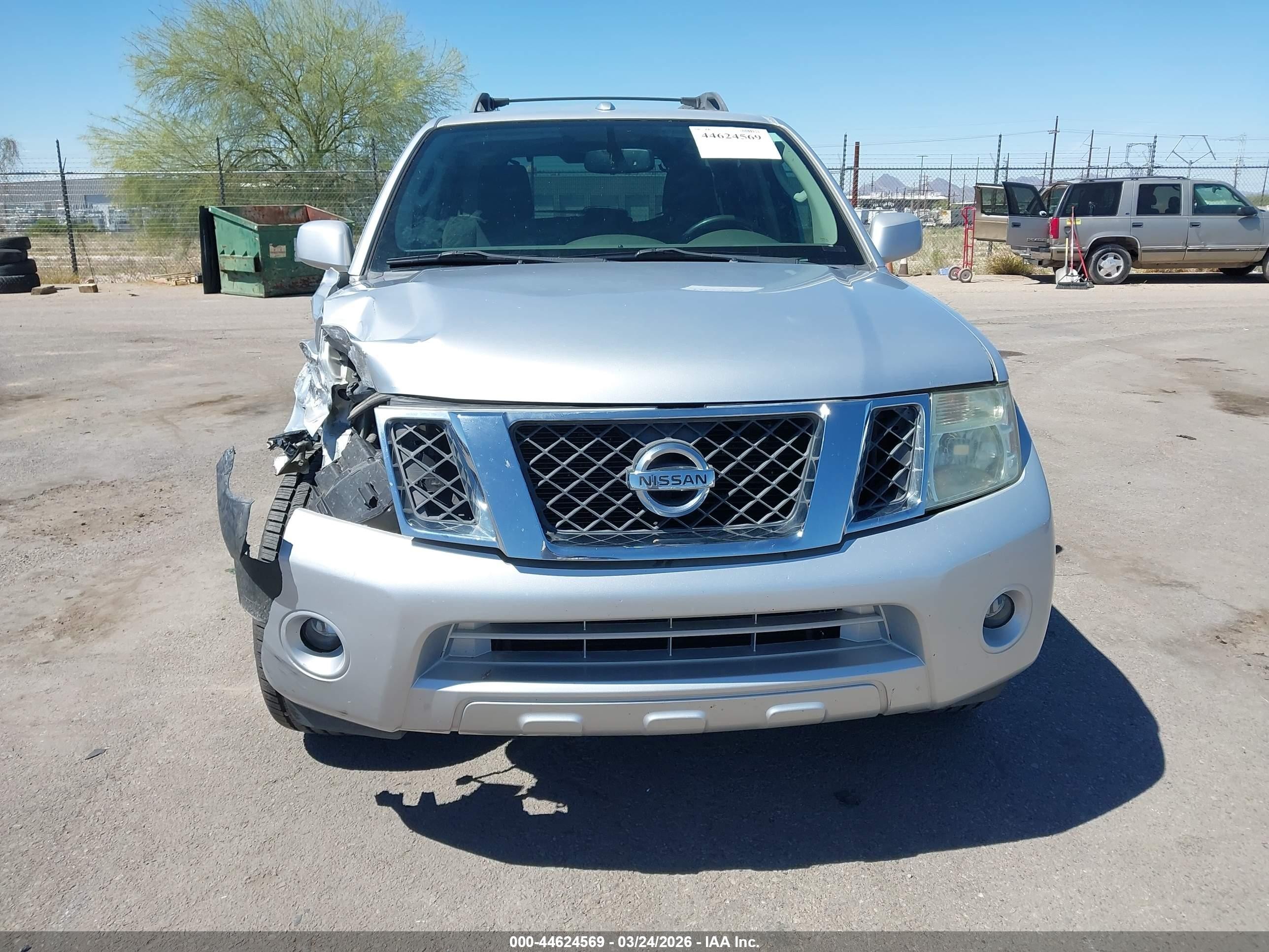 2010 Nissan Pathfinder Se Silver vin: 5N1AR1NN4AC621998