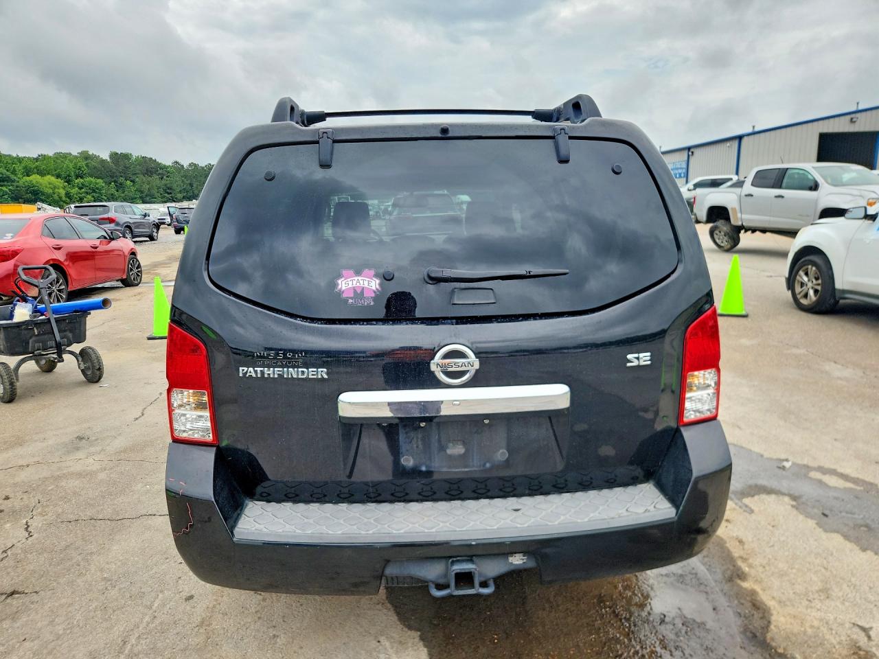 2010 Nissan Pathfinder S Fe+ Черный vin: 5N1AR1NN4AC625145