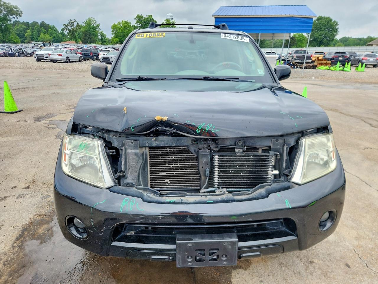 2010 Nissan Pathfinder S Fe+ Черный vin: 5N1AR1NN4AC625145