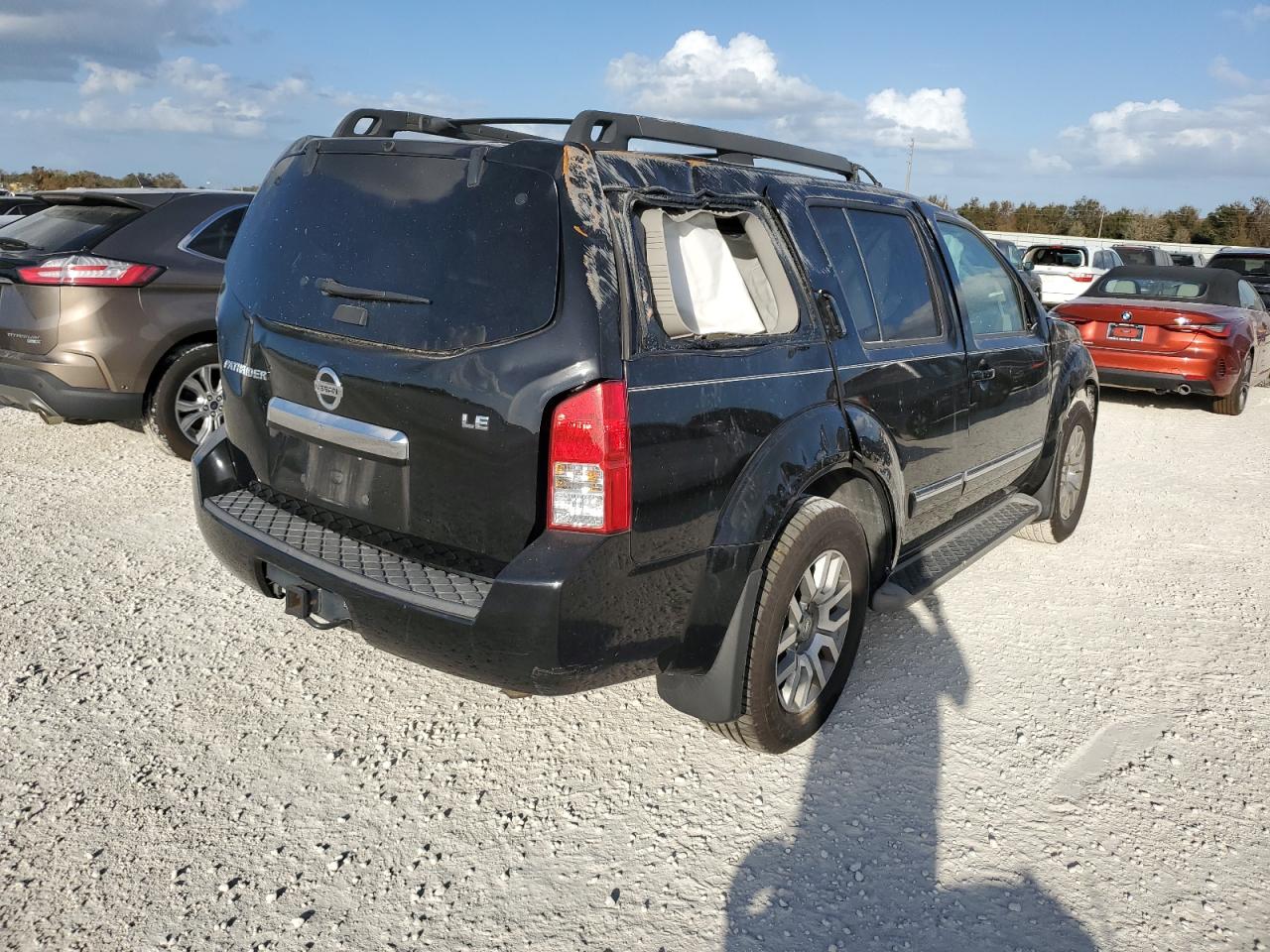 2011 Nissan Pathfinder S Black vin: 5N1AR1NN4BC609965