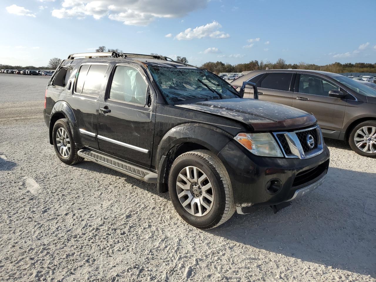 2011 Nissan Pathfinder S Black vin: 5N1AR1NN4BC609965
