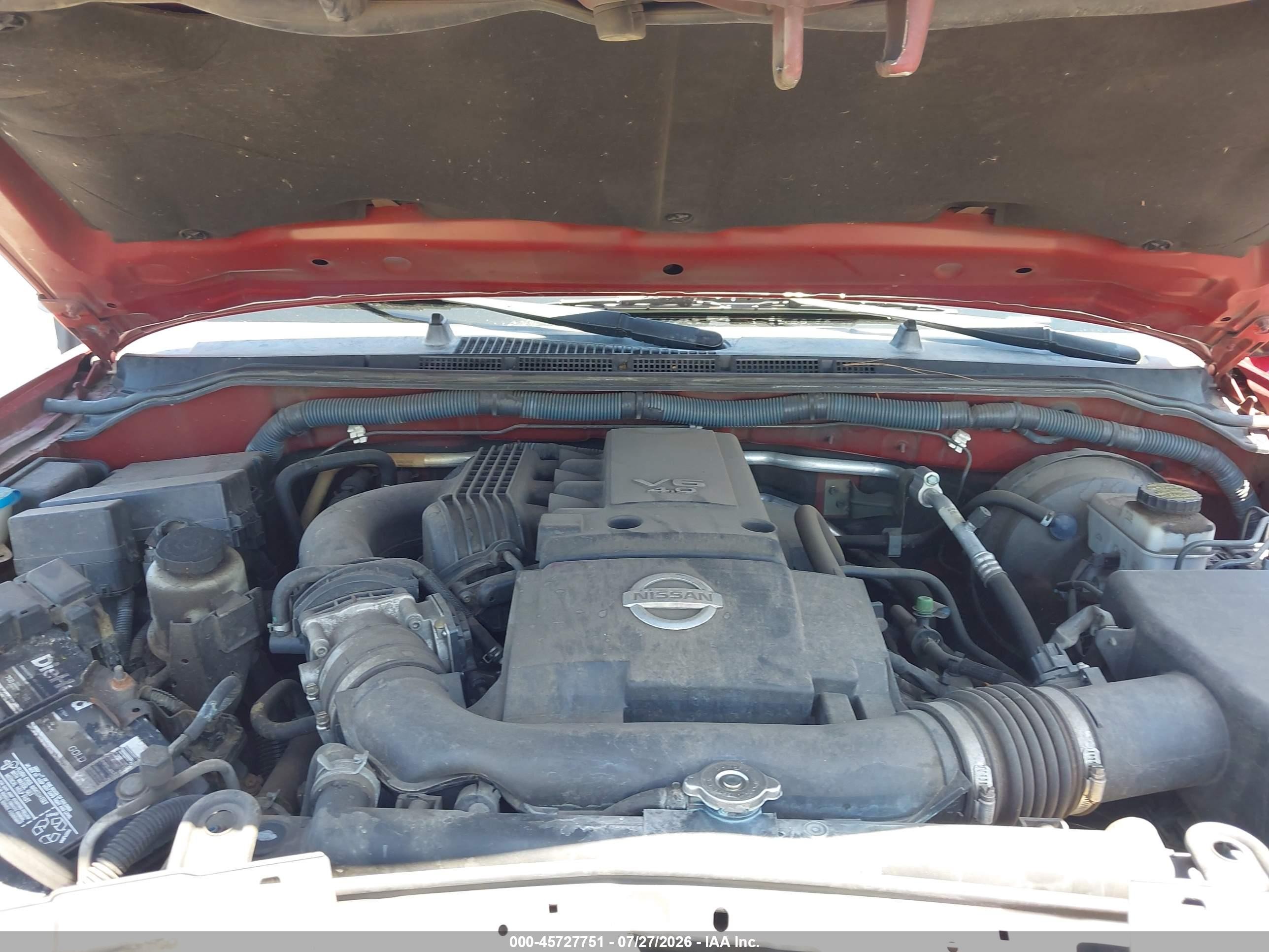 2011 Nissan Pathfinder S Красный vin: 5N1AR1NN4BC623798