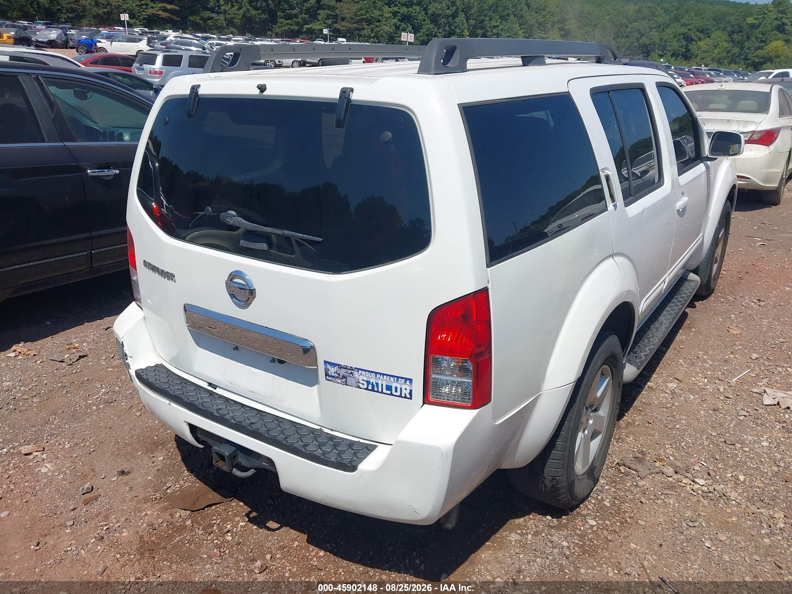 2012 Nissan Pathfinder Sv Белый vin: 5N1AR1NN4CC605321