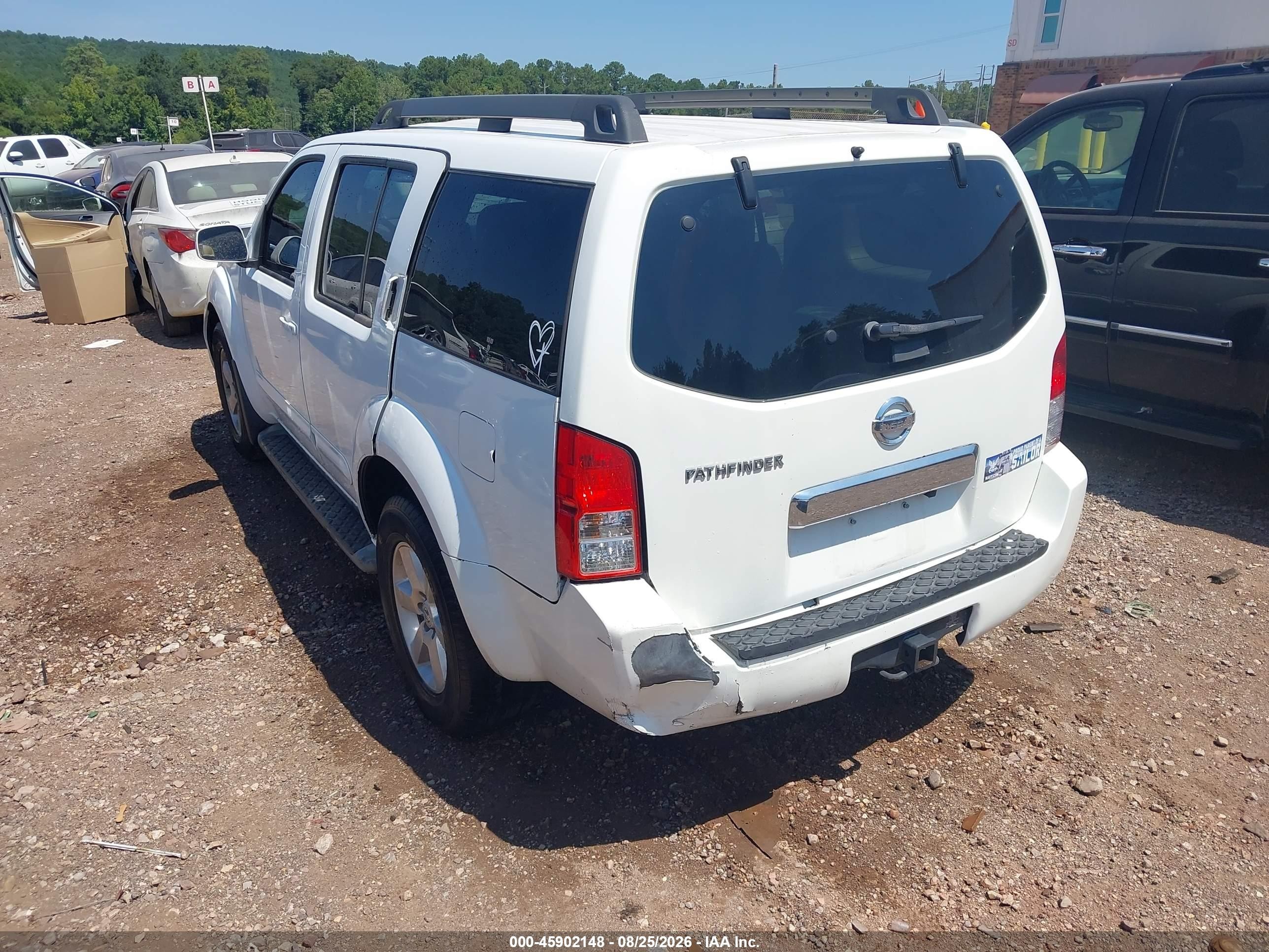 2012 Nissan Pathfinder Sv Белый vin: 5N1AR1NN4CC605321