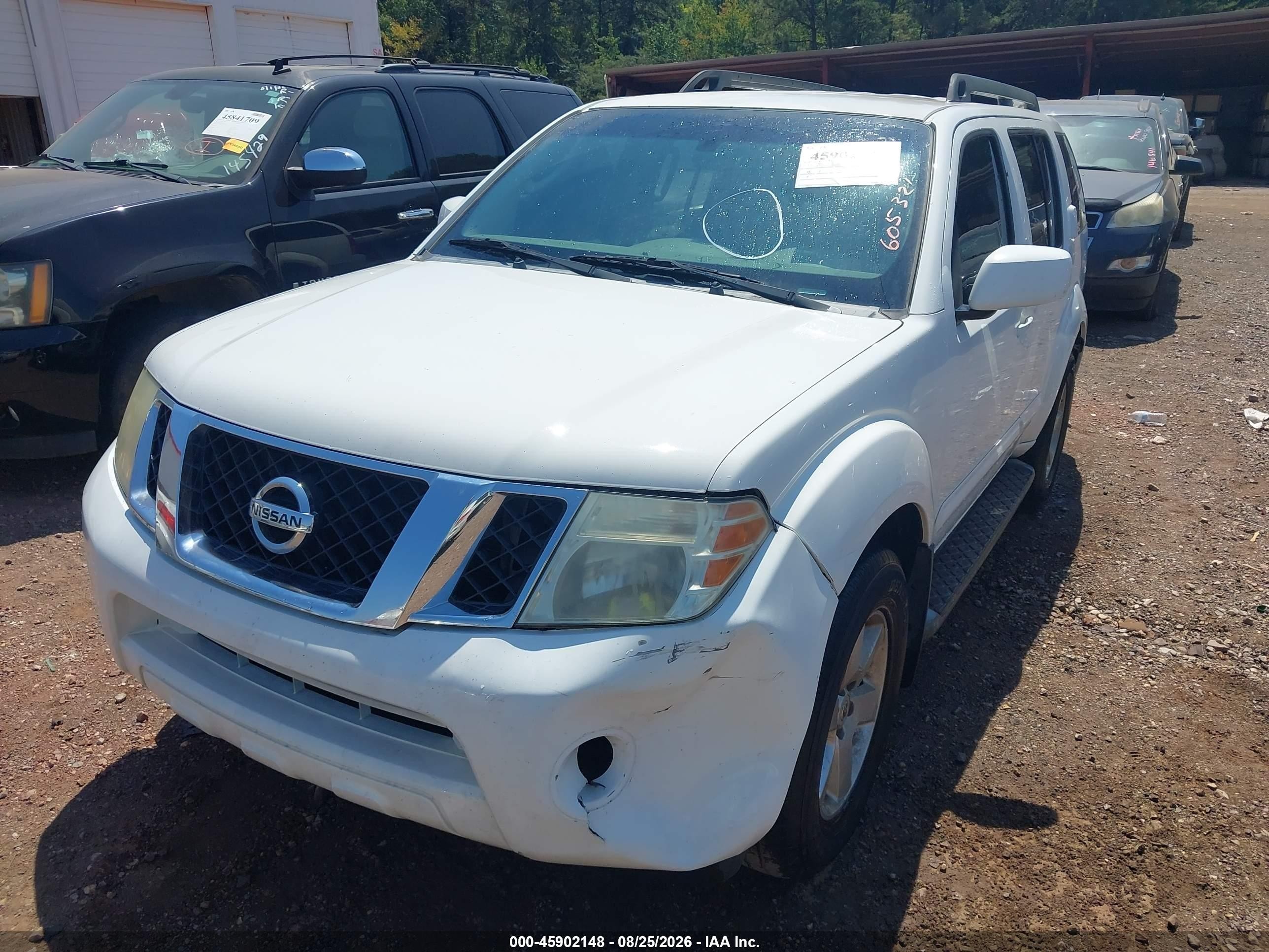 2012 Nissan Pathfinder Sv Белый vin: 5N1AR1NN4CC605321