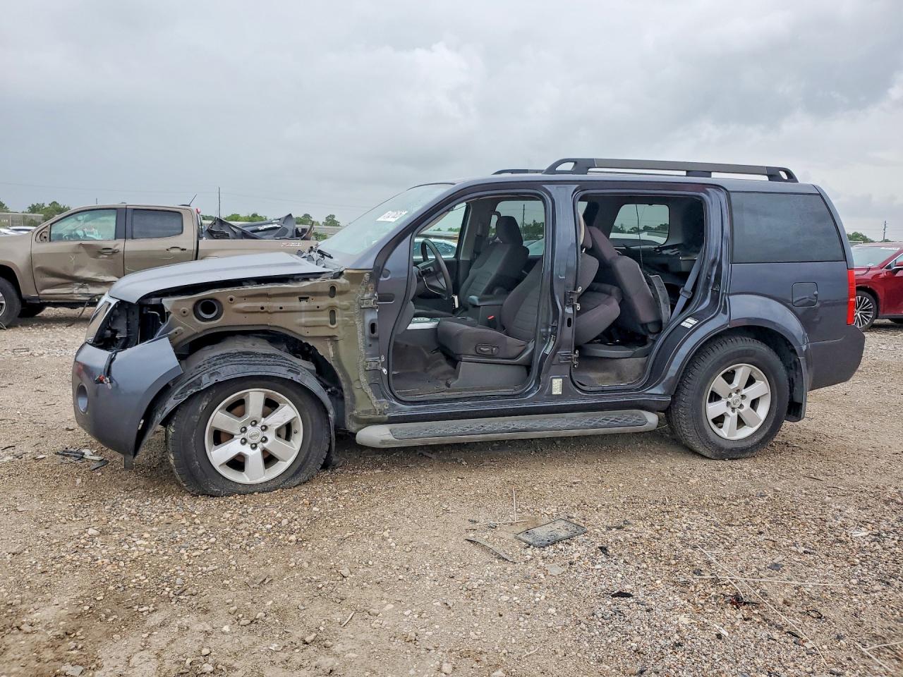 2012 Nissan Pathfinder S Charcoal vin: 5N1AR1NN4CC624046