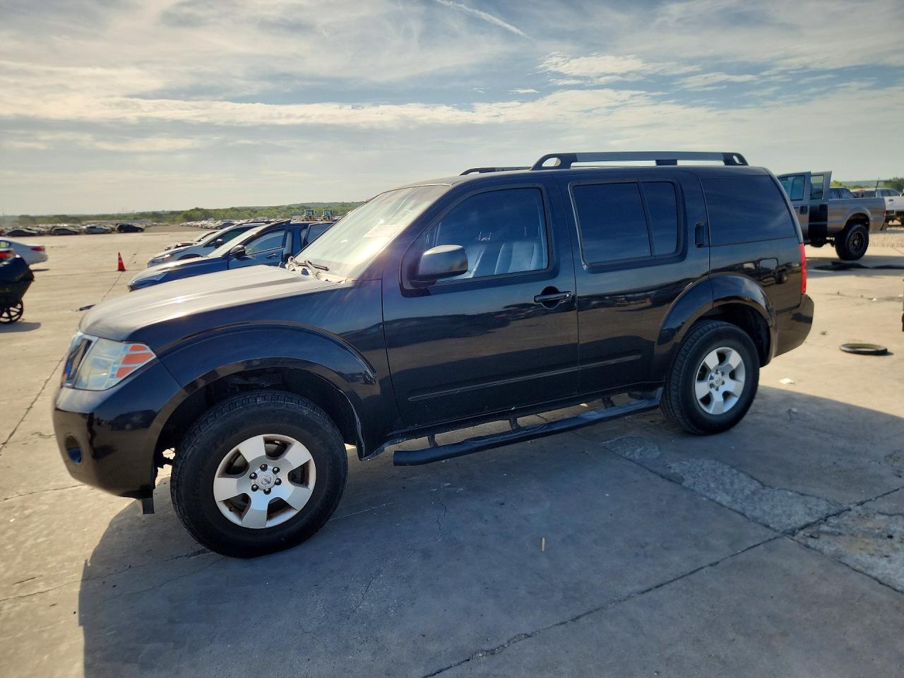 2012 Nissan Pathfinder S Black vin: 5N1AR1NN4CC633281