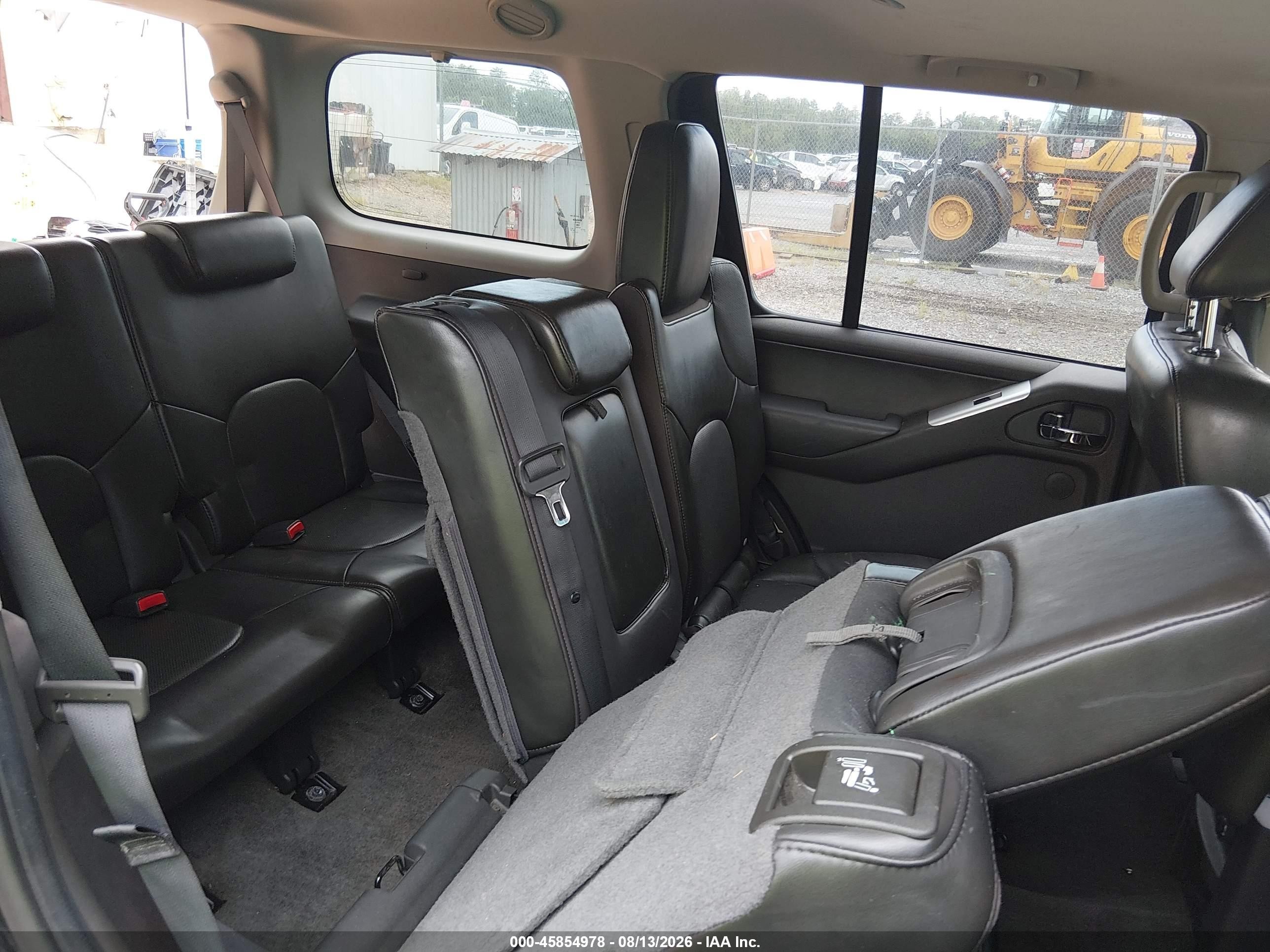 2012 Nissan Pathfinder Silver Black vin: 5N1AR1NN4CC635760