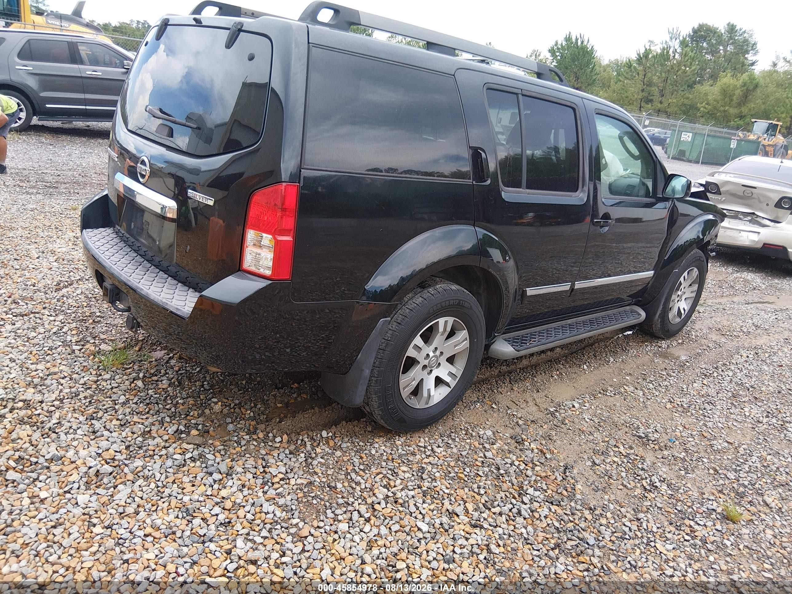 2012 Nissan Pathfinder Silver Black vin: 5N1AR1NN4CC635760