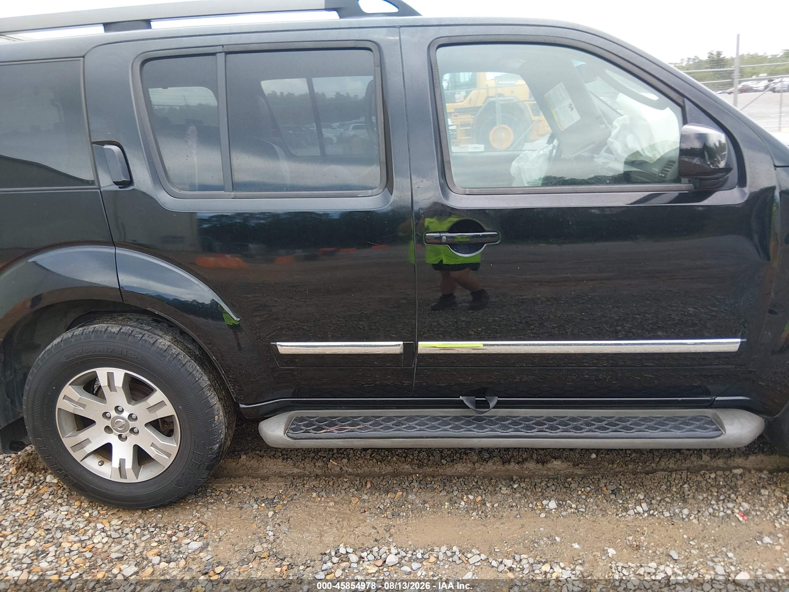 2012 Nissan Pathfinder Silver Black vin: 5N1AR1NN4CC635760