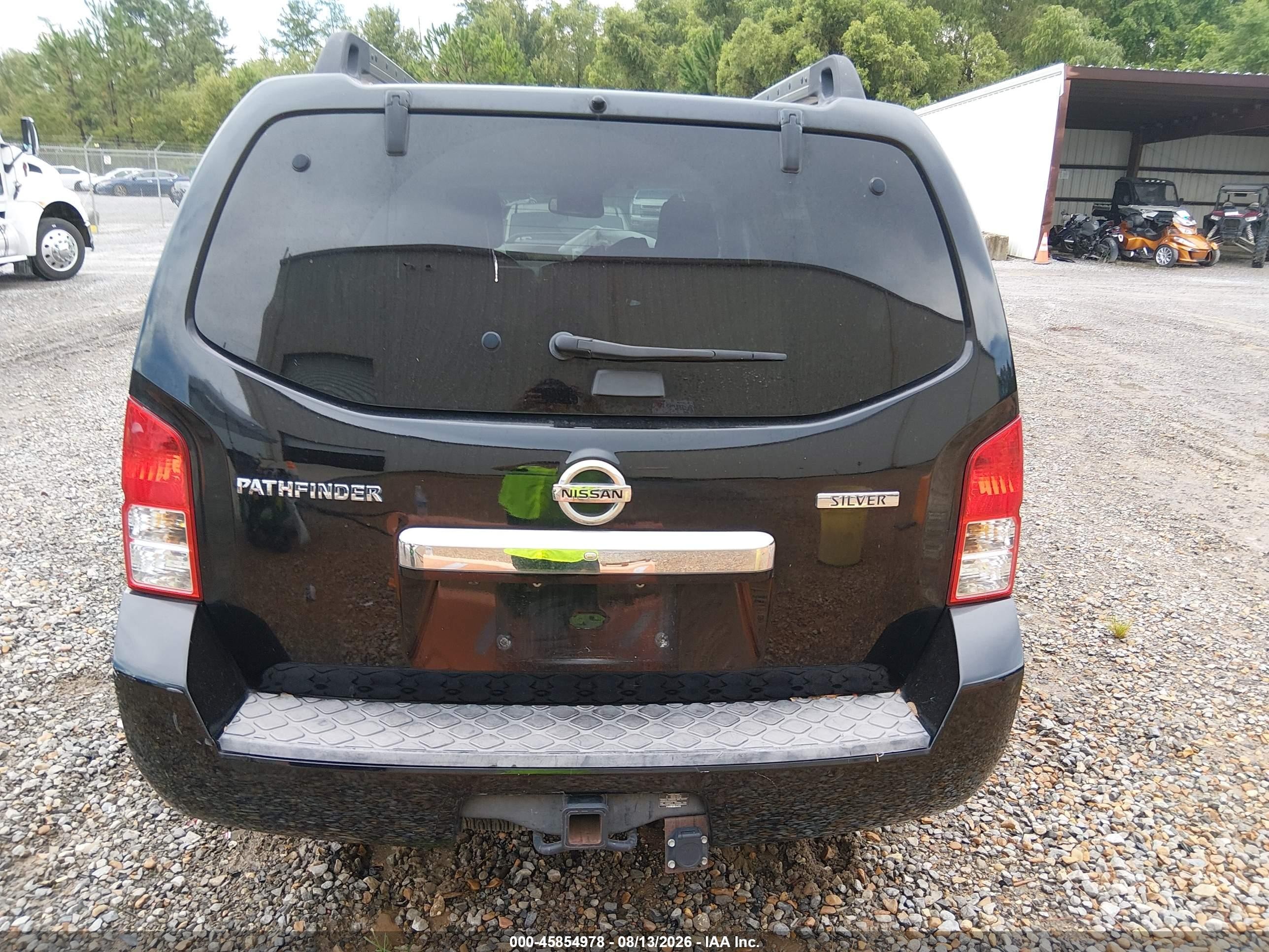 2012 Nissan Pathfinder Silver Black vin: 5N1AR1NN4CC635760