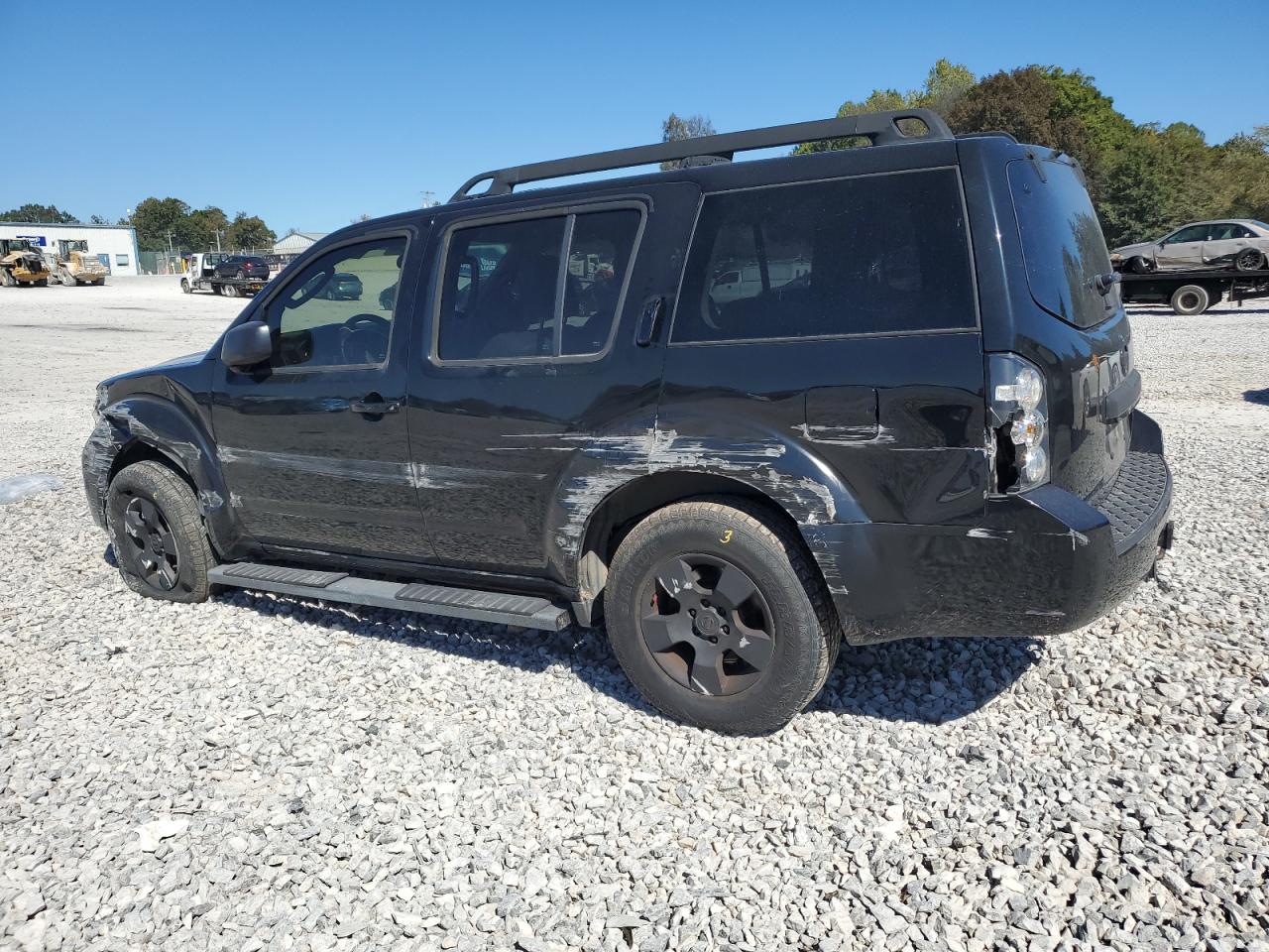 2010 Nissan Pathfinder S Black vin: 5N1AR1NN5AC616454