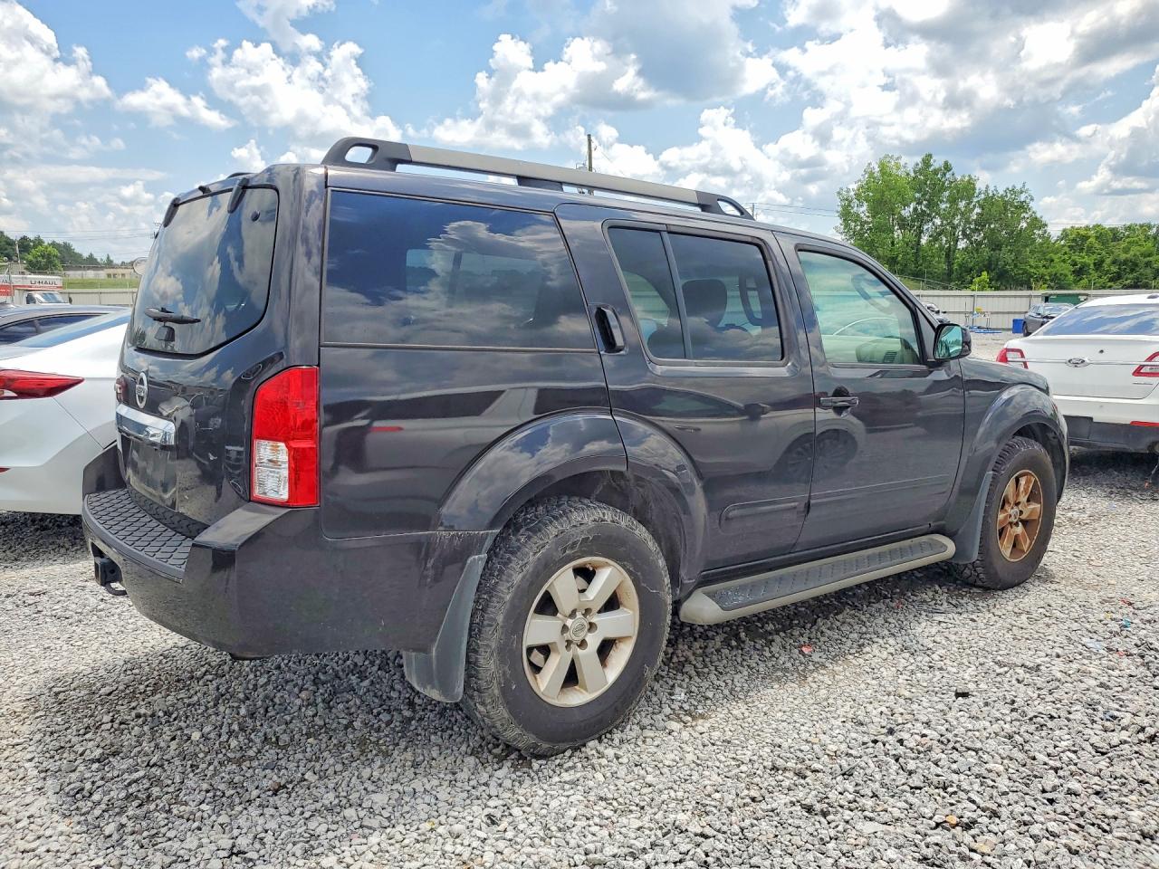 2011 Nissan Pathfinder S Black vin: 5N1AR1NN5BC628766