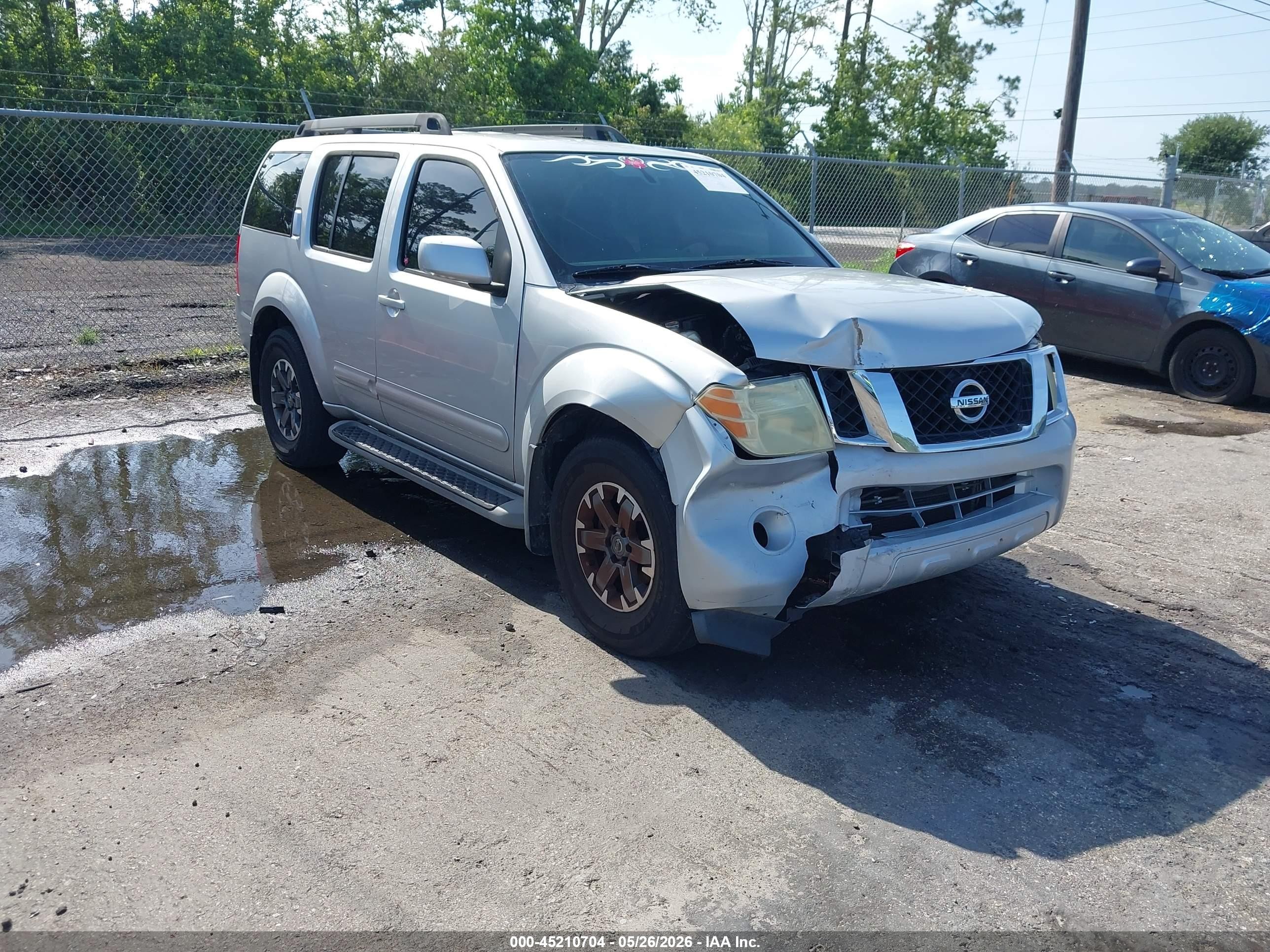 2012 Nissan Pathfinder Sv Silver vin: 5N1AR1NN5CC600967