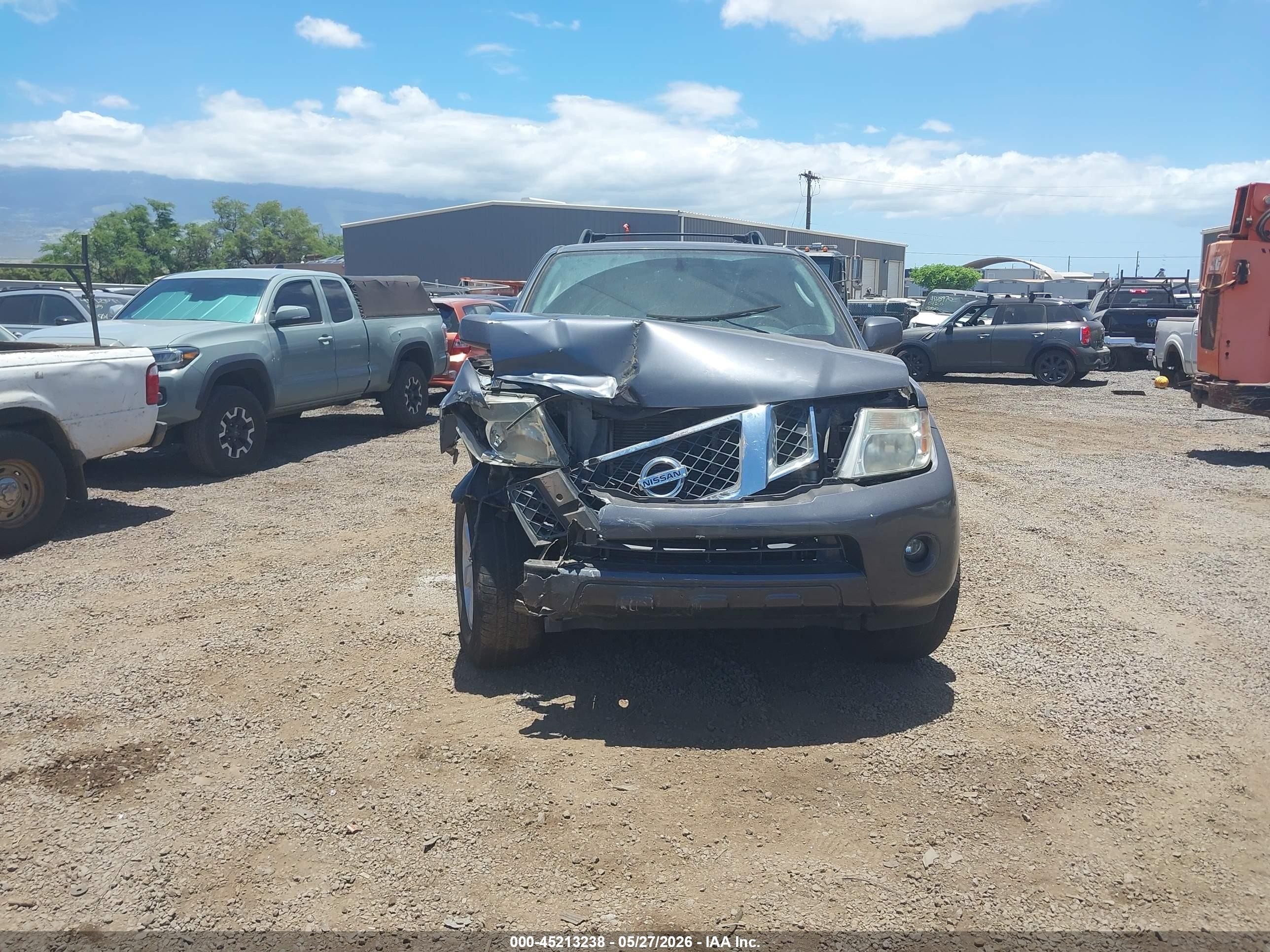 2012 Nissan Pathfinder Sv Gray vin: 5N1AR1NN5CC609166