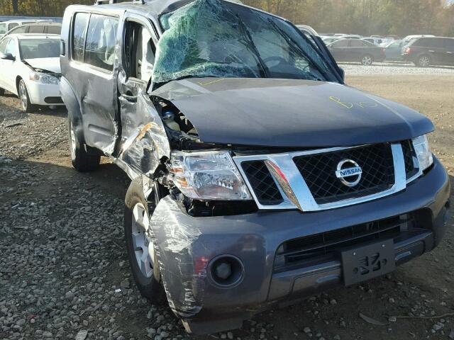 2012 Nissan Pathfinder S Gray vin: 5N1AR1NN5CC637128