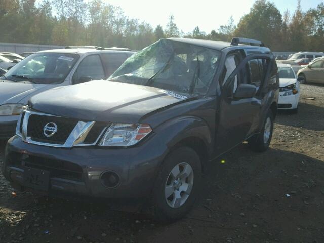 2012 Nissan Pathfinder S Gray vin: 5N1AR1NN5CC637128