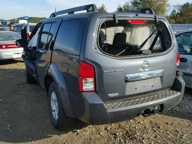 2012 Nissan Pathfinder S Gray vin: 5N1AR1NN5CC637128