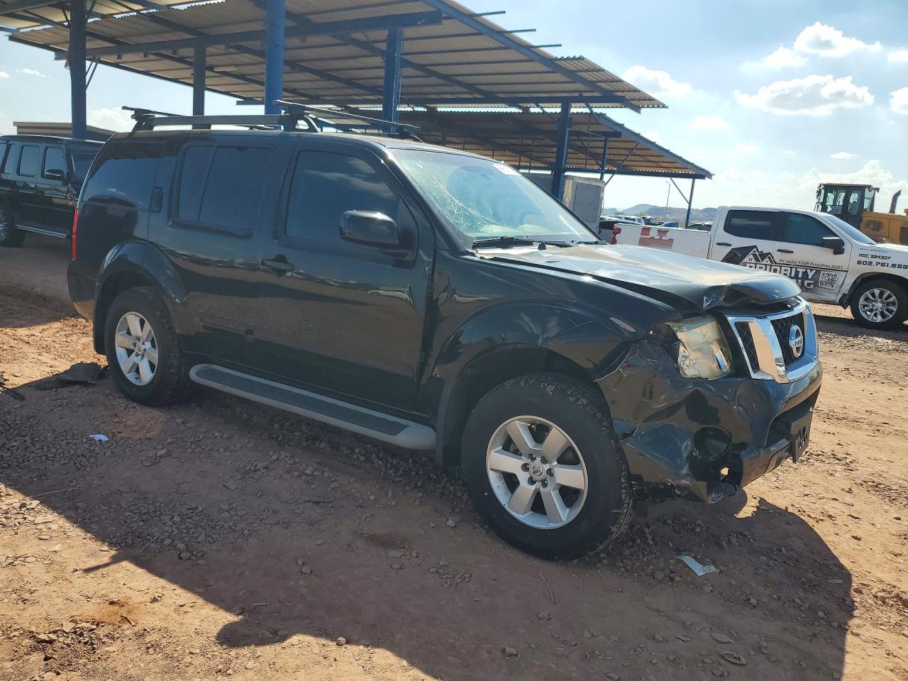 2012 Nissan Pathfinder S Black vin: 5N1AR1NN6CC600556