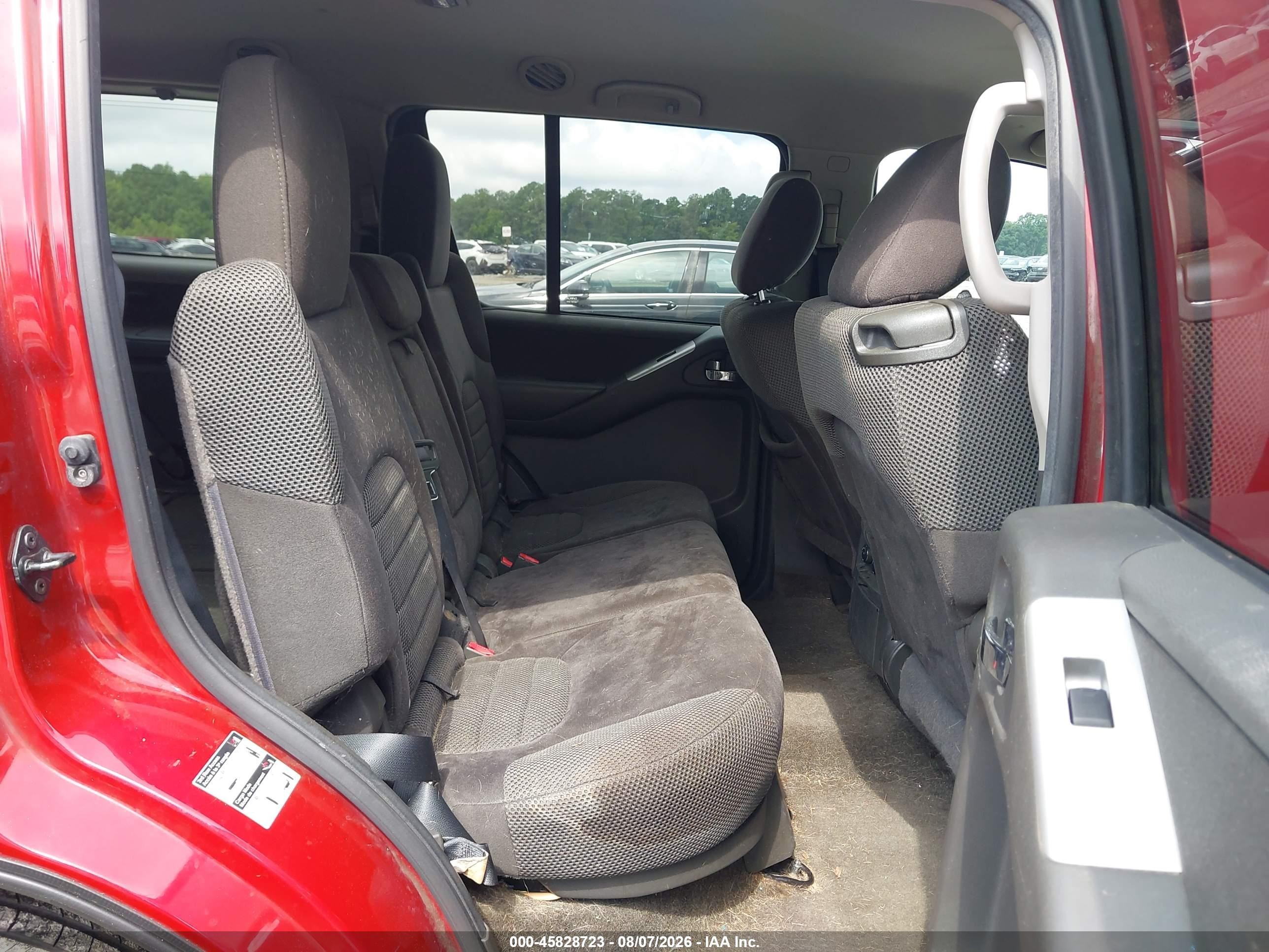 2012 Nissan Pathfinder Sv Red vin: 5N1AR1NN6CC619253