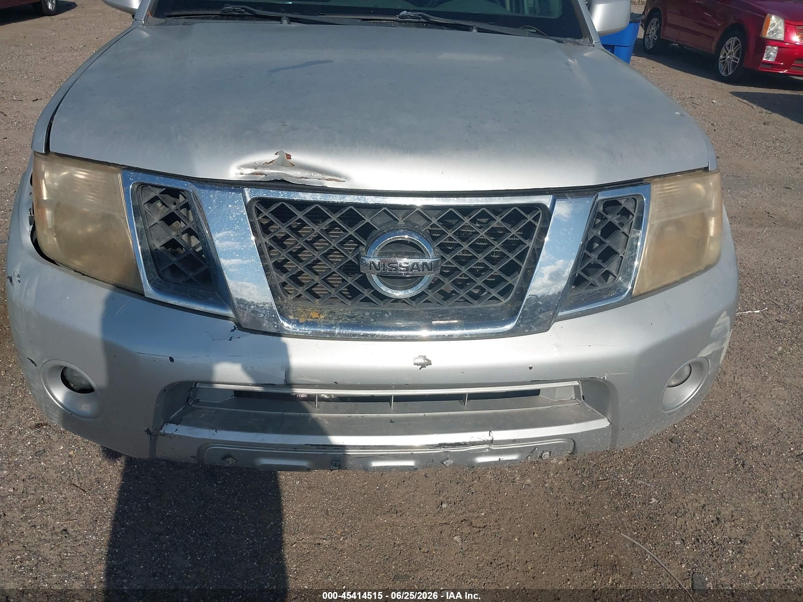 2012 Nissan Pathfinder Sv Серебряный vin: 5N1AR1NN6CC620984