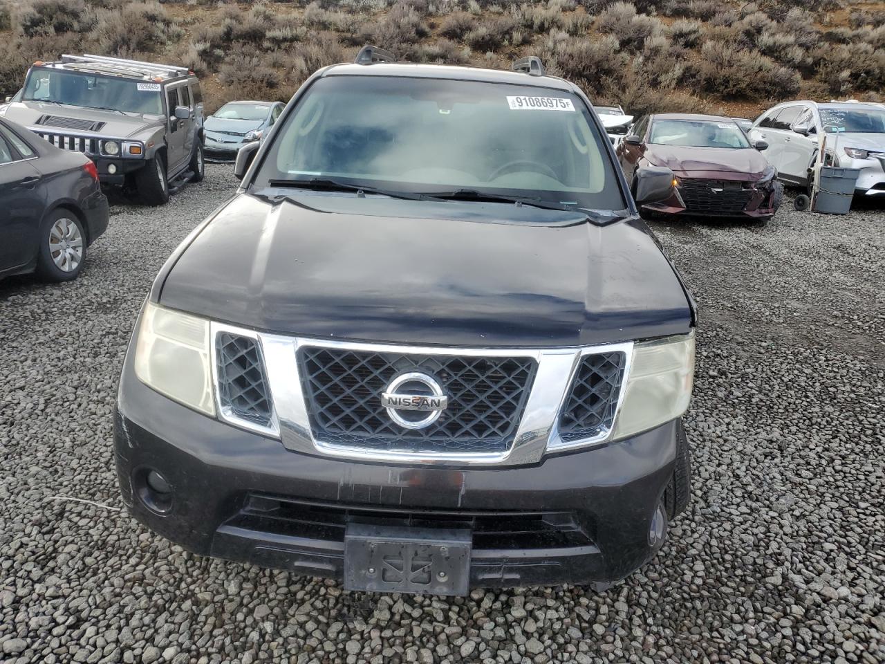 2012 Nissan Pathfinder S Black vin: 5N1AR1NN6CC626560