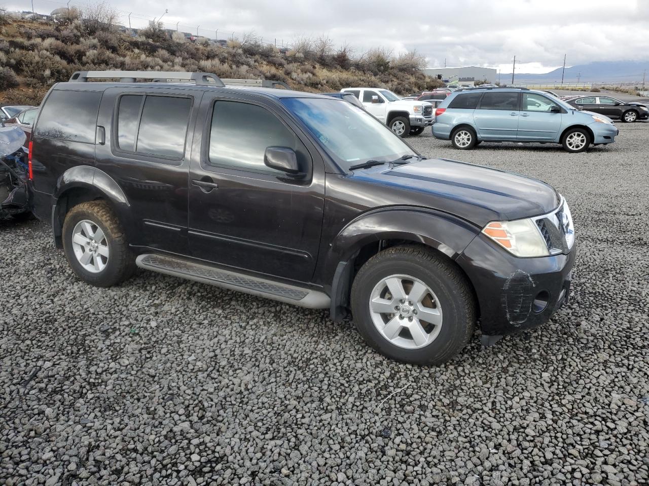 2012 Nissan Pathfinder S Black vin: 5N1AR1NN6CC626560
