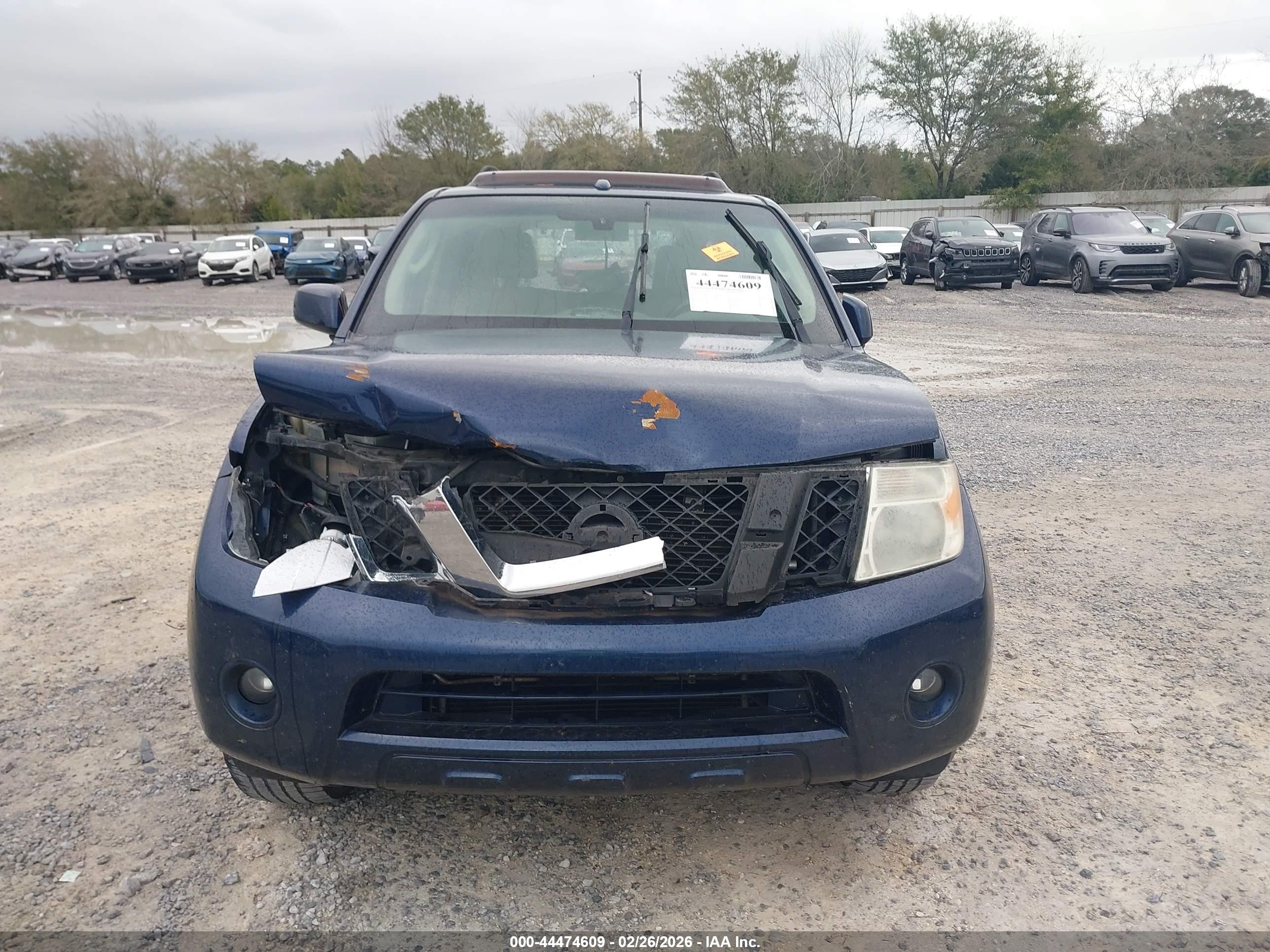 2012 Nissan Pathfinder Silver Blue vin: 5N1AR1NN6CC631242